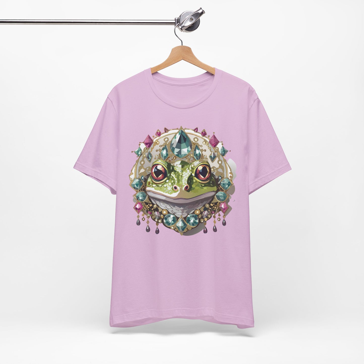 Animal Shirt, Shirt with Animal, Tee Shirt with Gold Animal Medal, Shirt with Antique Animal Medallion