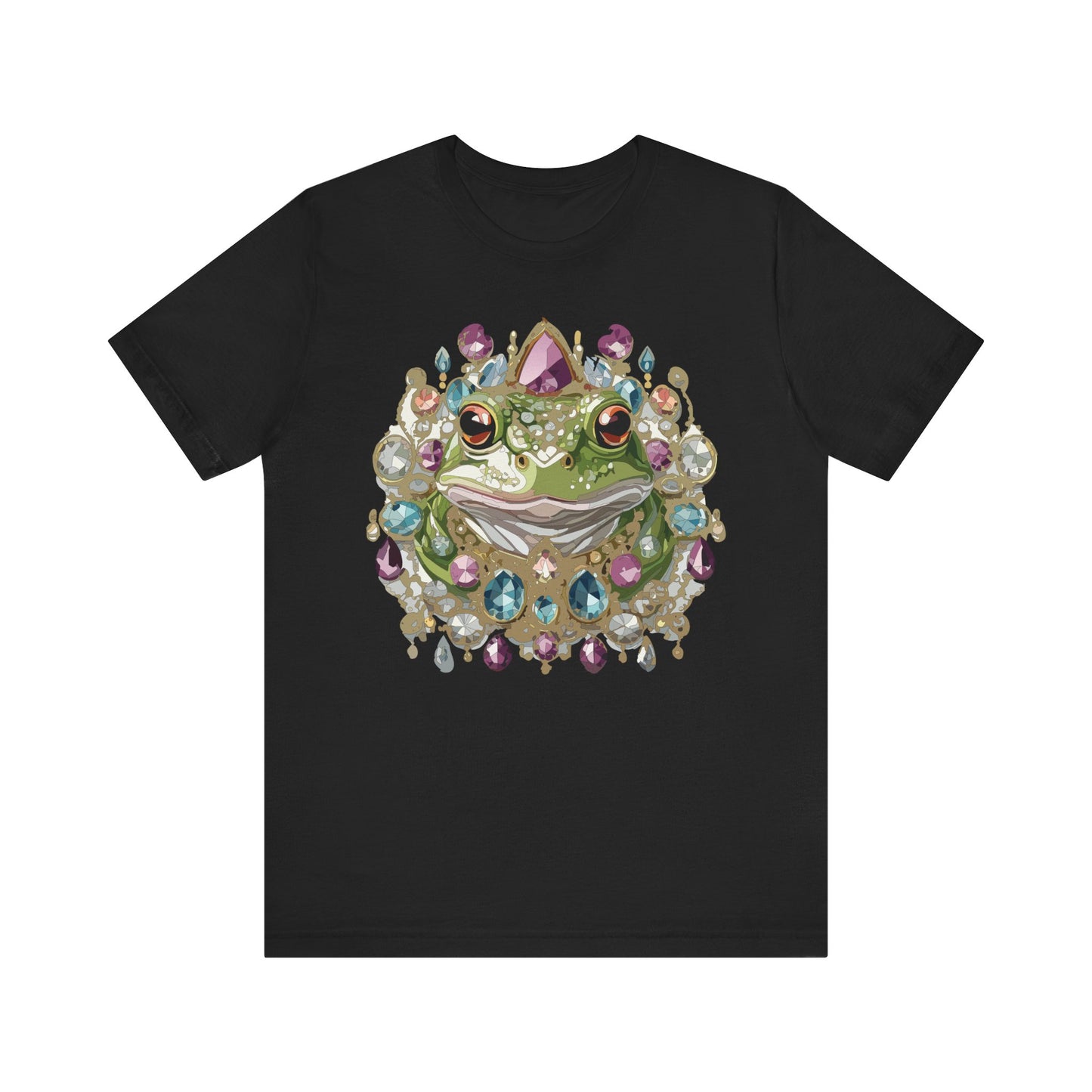 Animal Shirt, Shirt with Animal, Tee Shirt with Gold Animal Medal, Shirt with Antique Animal Medallion
