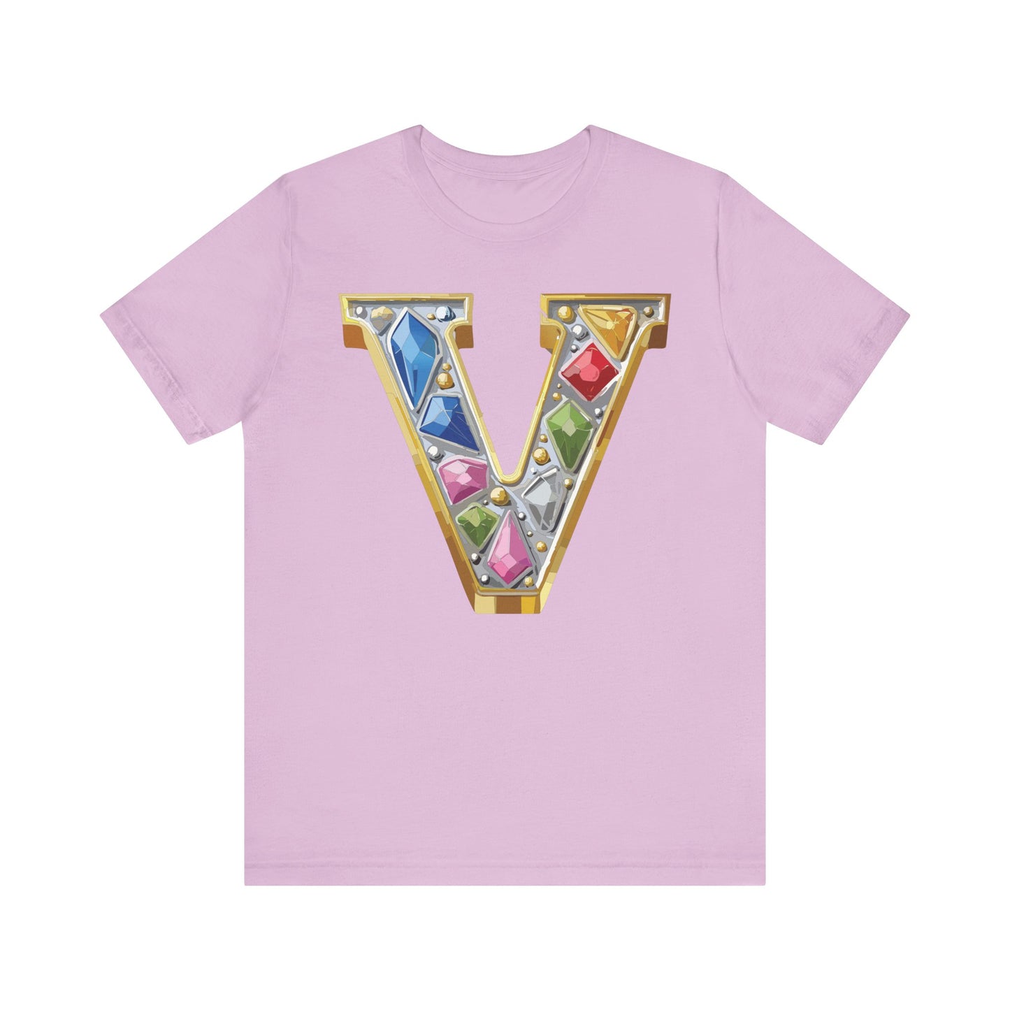 Letter Shirt, Shirt with Letters, Tee Shirt with Gold Letter, Shirt with Antique Letters