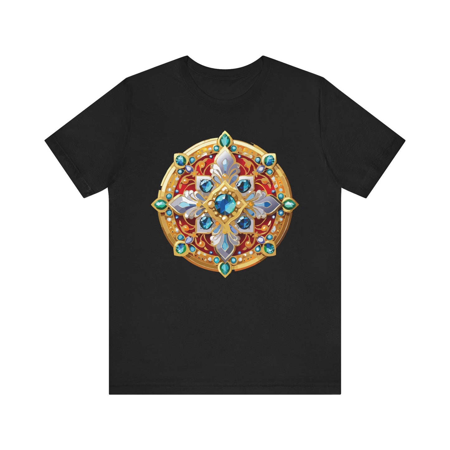 Medallion Shirt, Shirt with Medallion, Tee Shirt with Medal