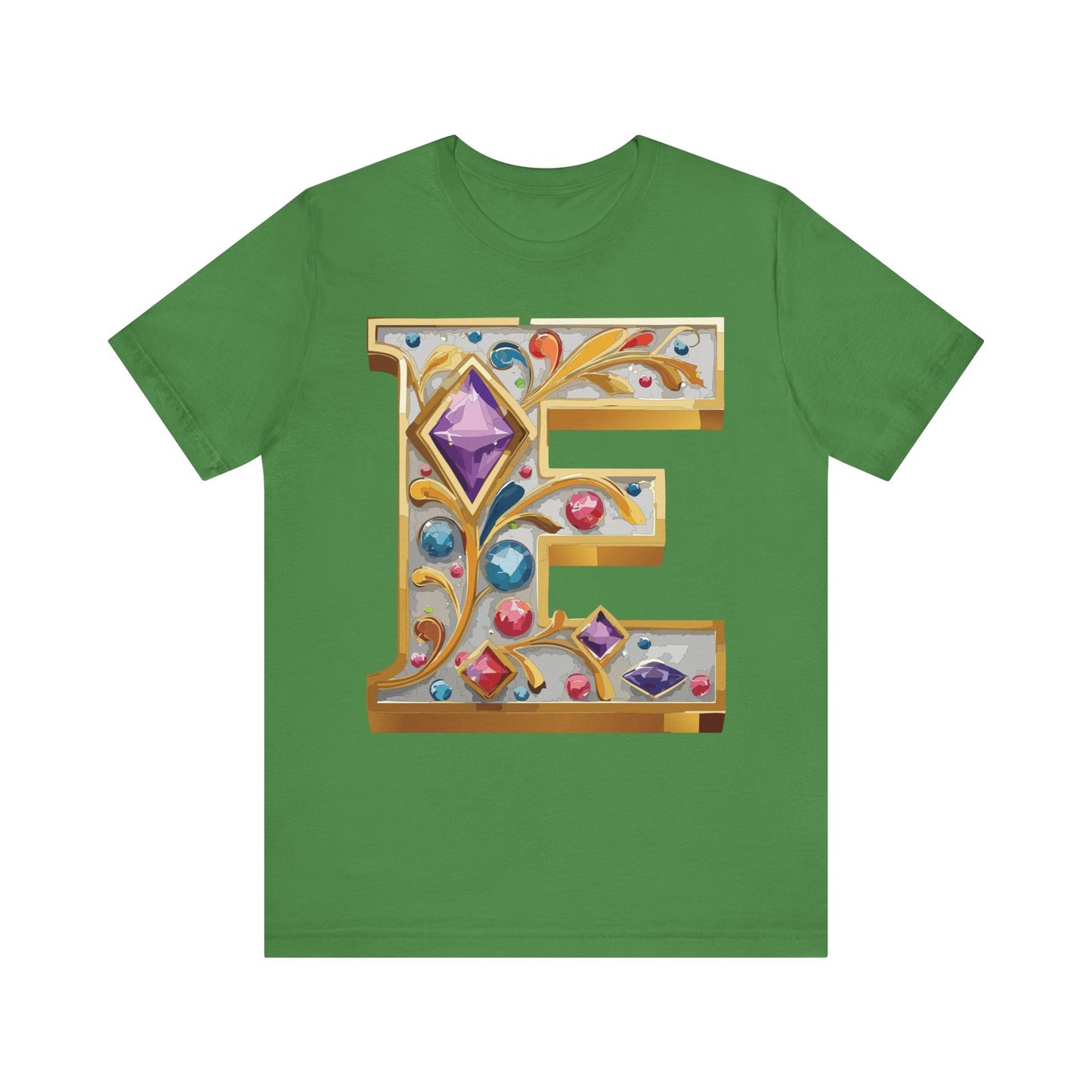Letter Shirt, Shirt with Letters, Tee Shirt with Gold Letter, Shirt with Antique Letters