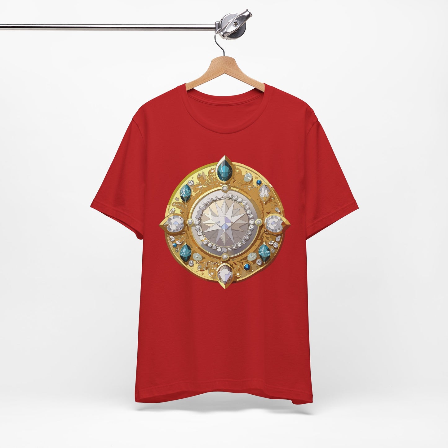Medallion Shirt, Shirt with Medallion, Tee Shirt with Medal