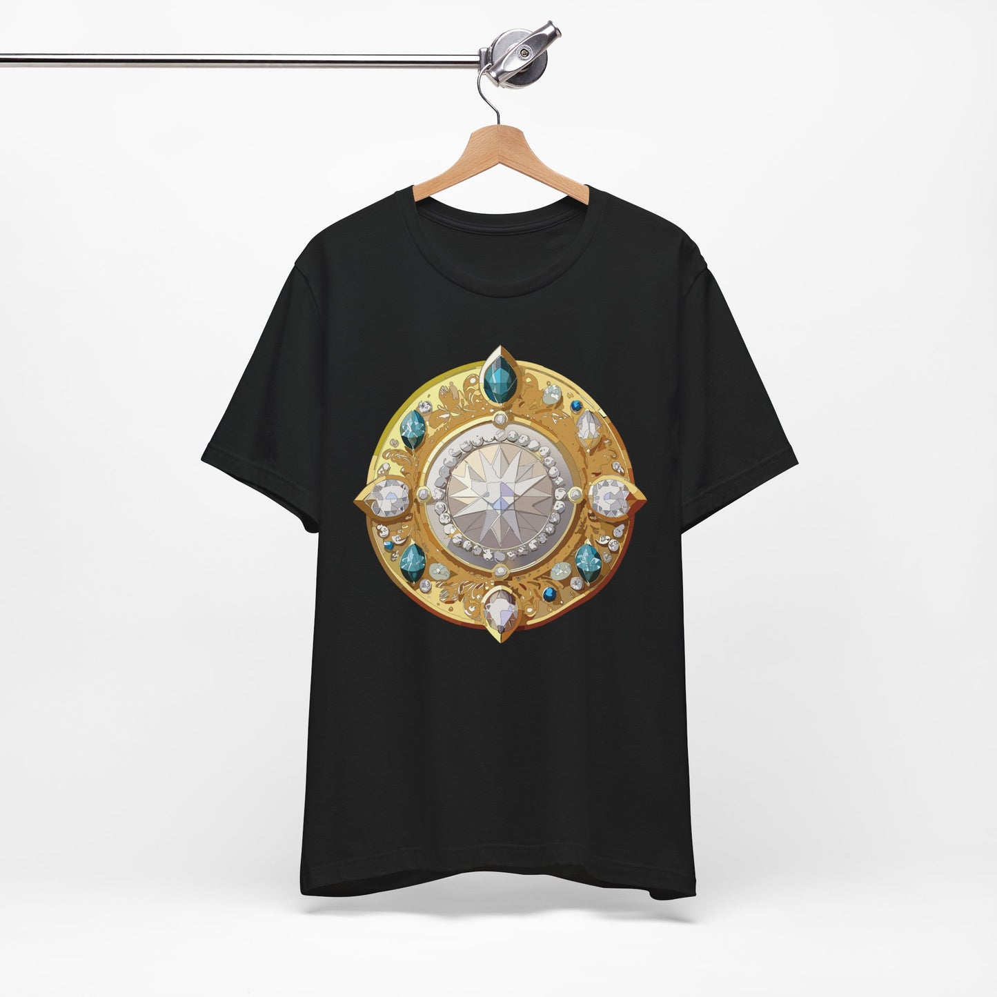 Medallion Shirt, Shirt with Medallion, Tee Shirt with Medal