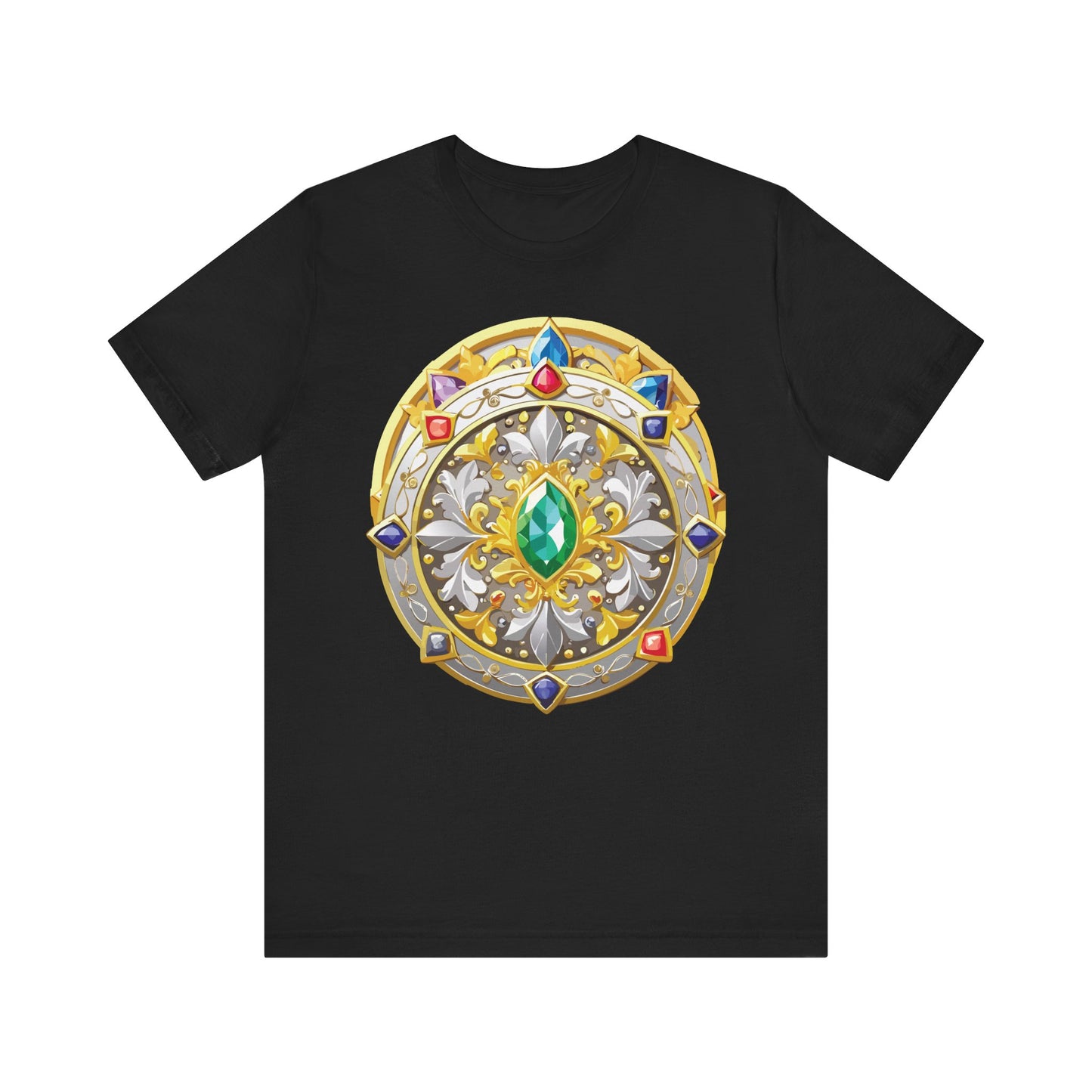 Medallion Shirt, Shirt with Medallion, Tee Shirt with Medal