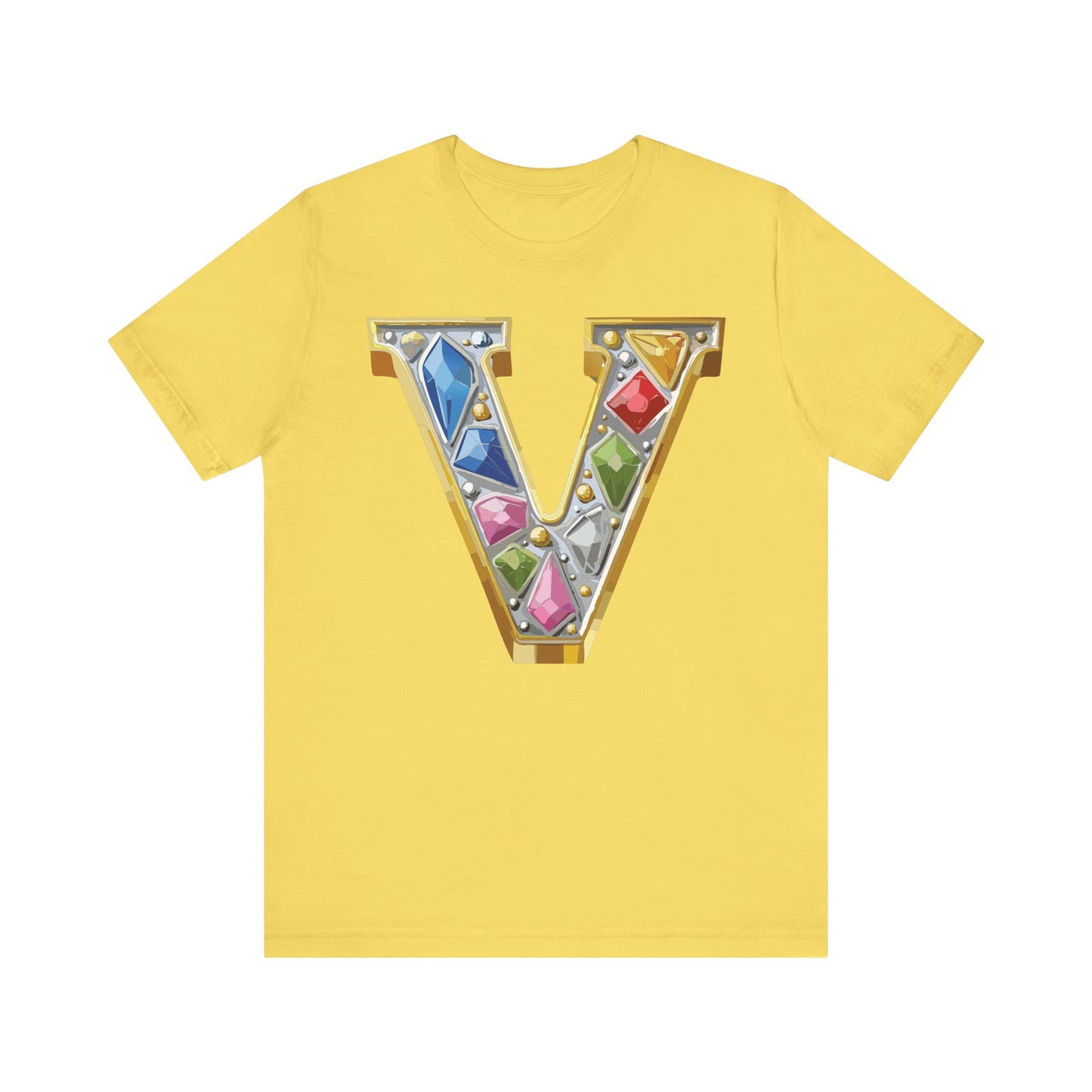 Letter Shirt, Shirt with Letters, Tee Shirt with Gold Letter, Shirt with Antique Letters