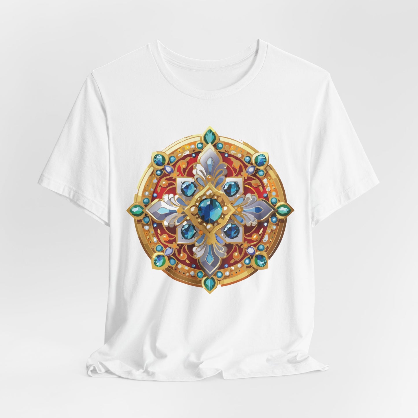 Medallion Shirt, Shirt with Medallion, Tee Shirt with Medal