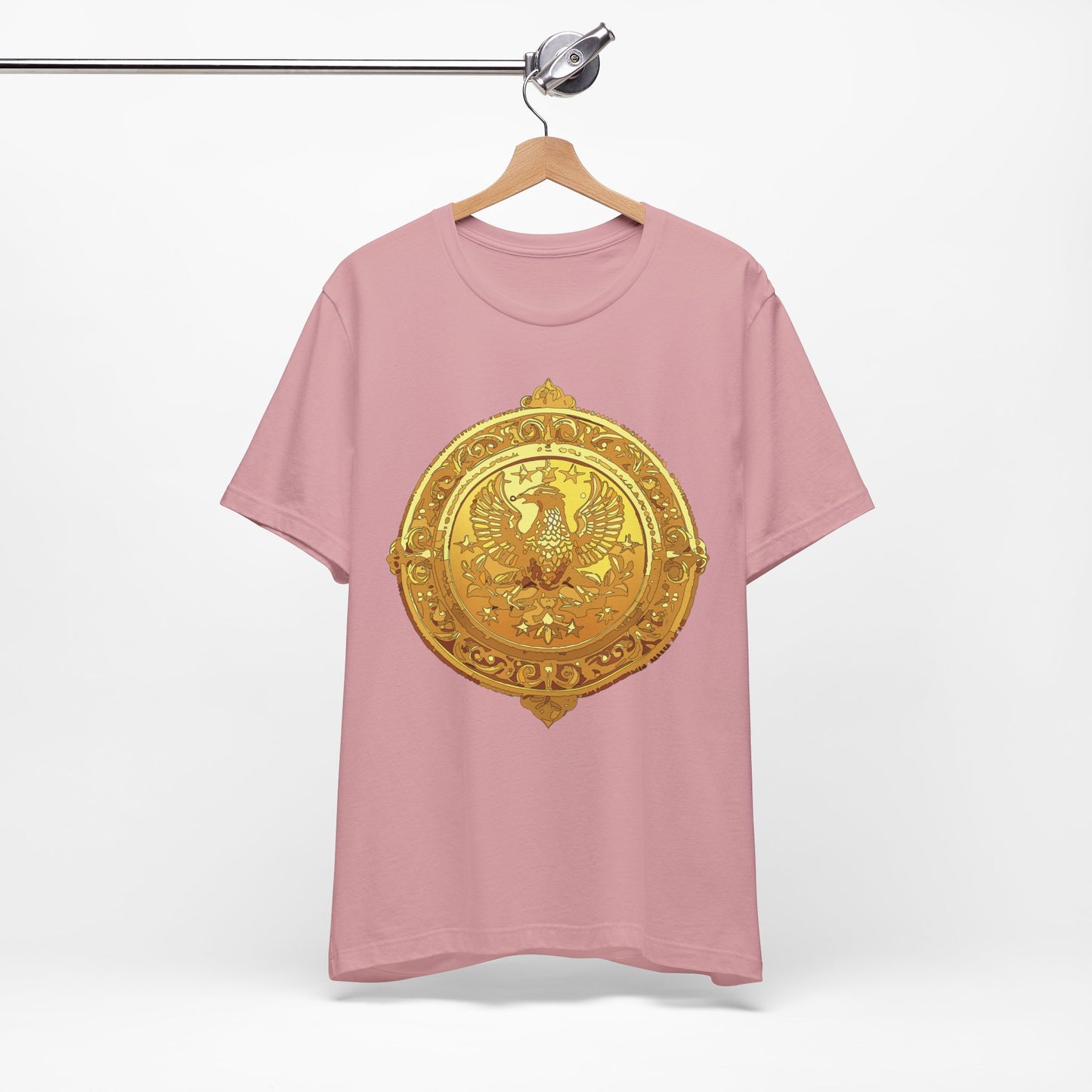 Coin Shirt, Shirt with Coin, Tee Shirt with Gold Coin, Shirt with Antique Coin