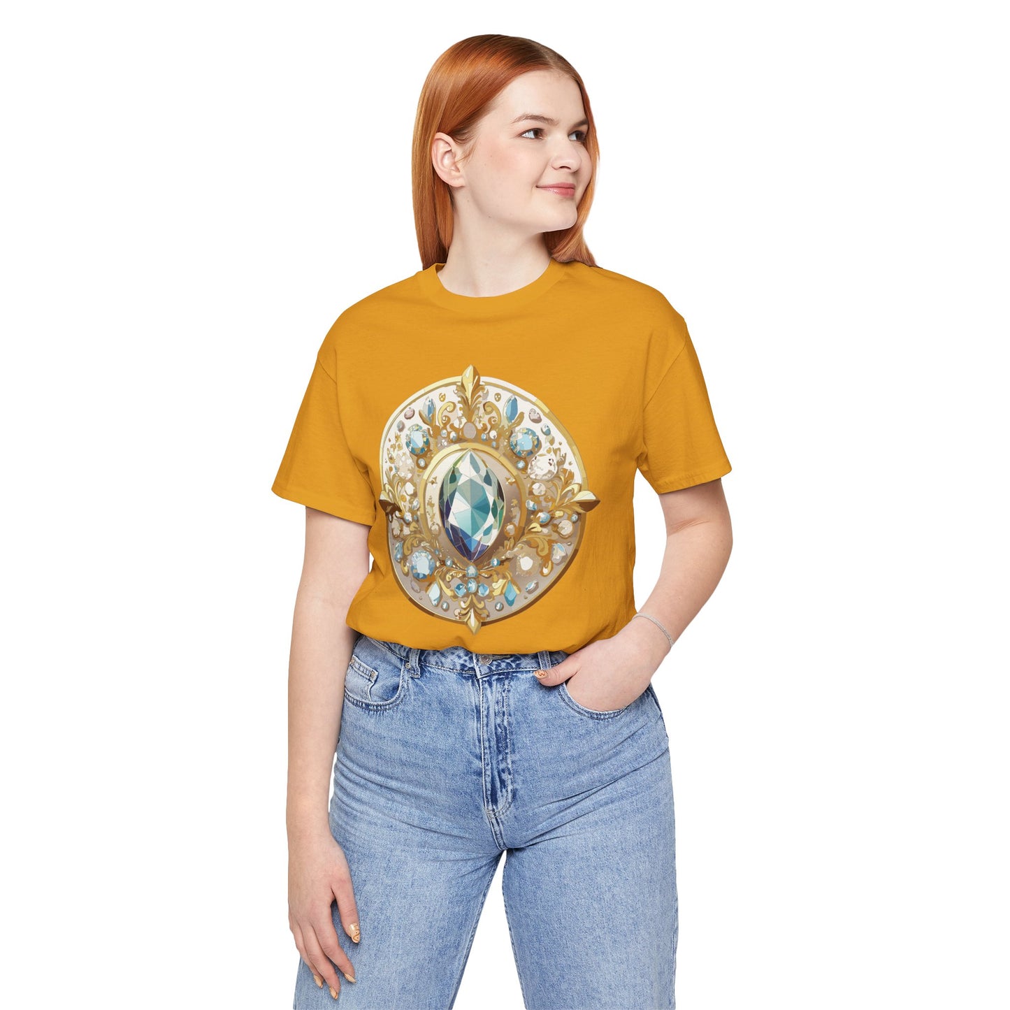 Medallion Shirt, Shirt with Medallion, Tee Shirt with Medal