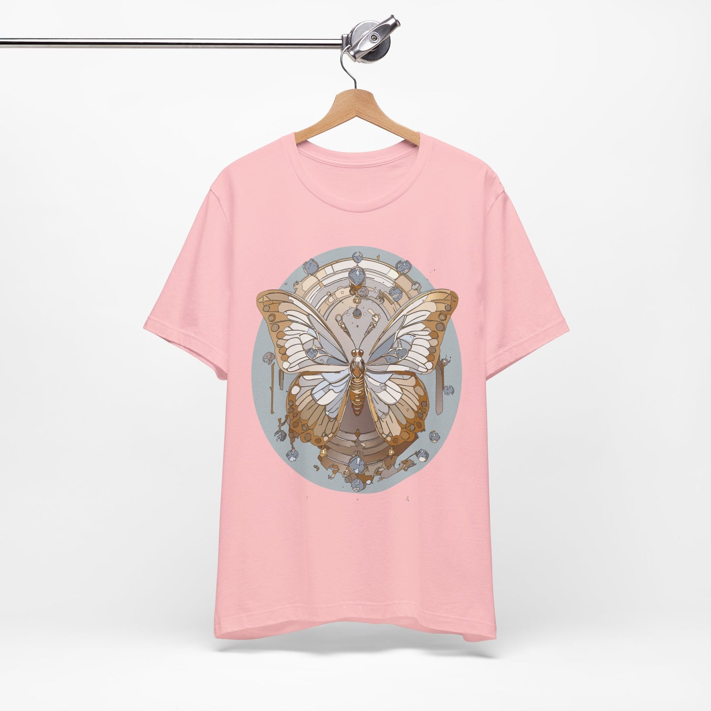Butterfly Shirt, Shirt with Butterfly, Tee Shirt with Antique Butterfly