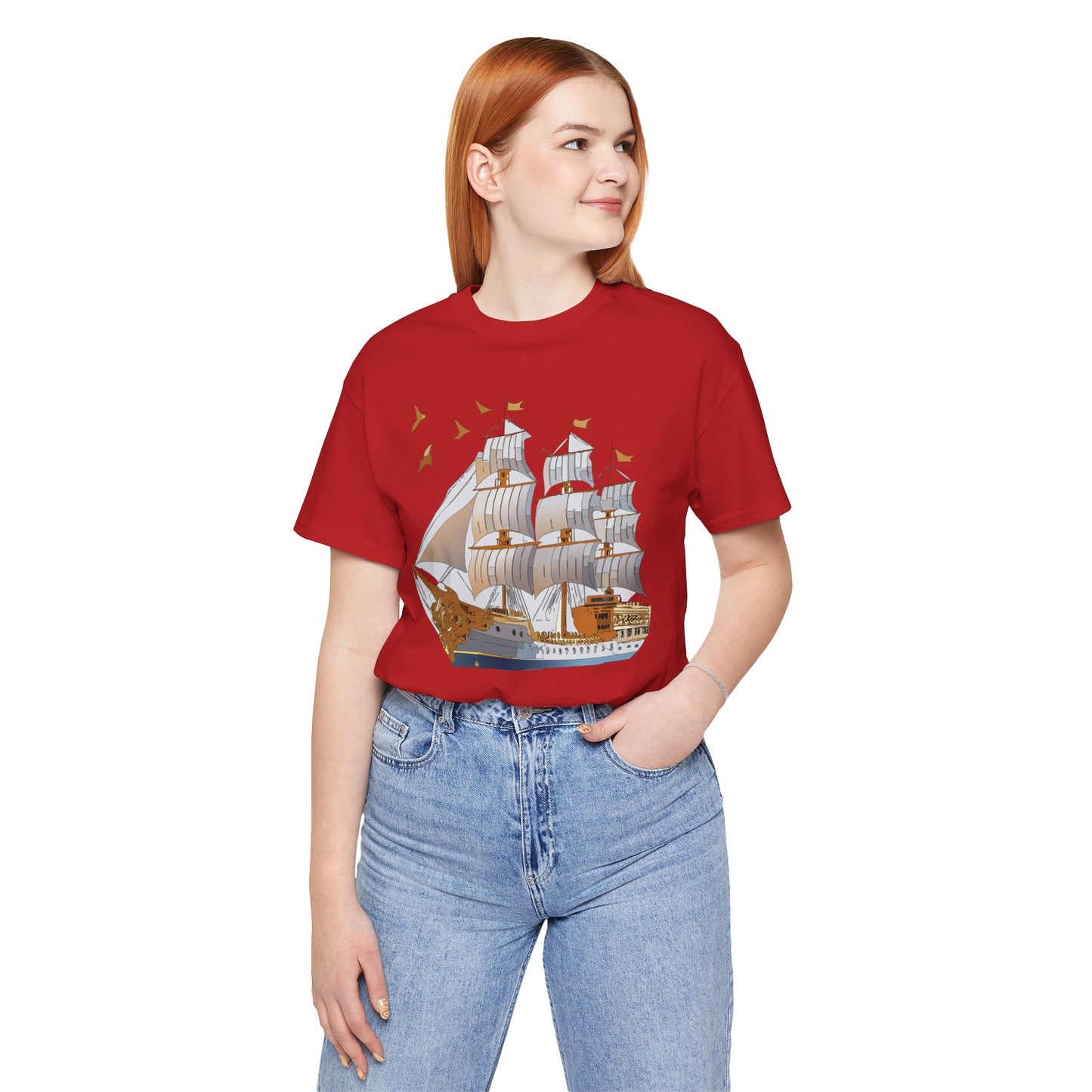 Ship Shirt, Shirt with Ship, Tee shirt with Ship