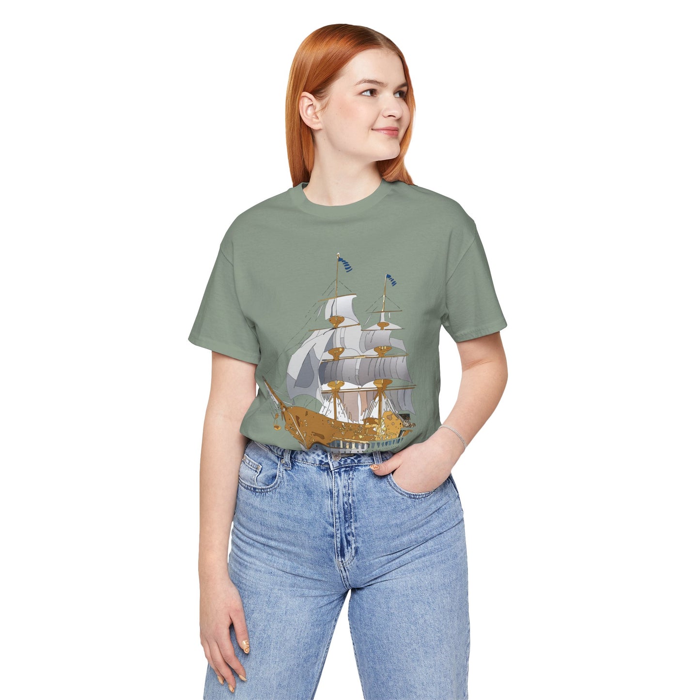 Ship Shirt, Shirt with Ship, Tee shirt with Ship