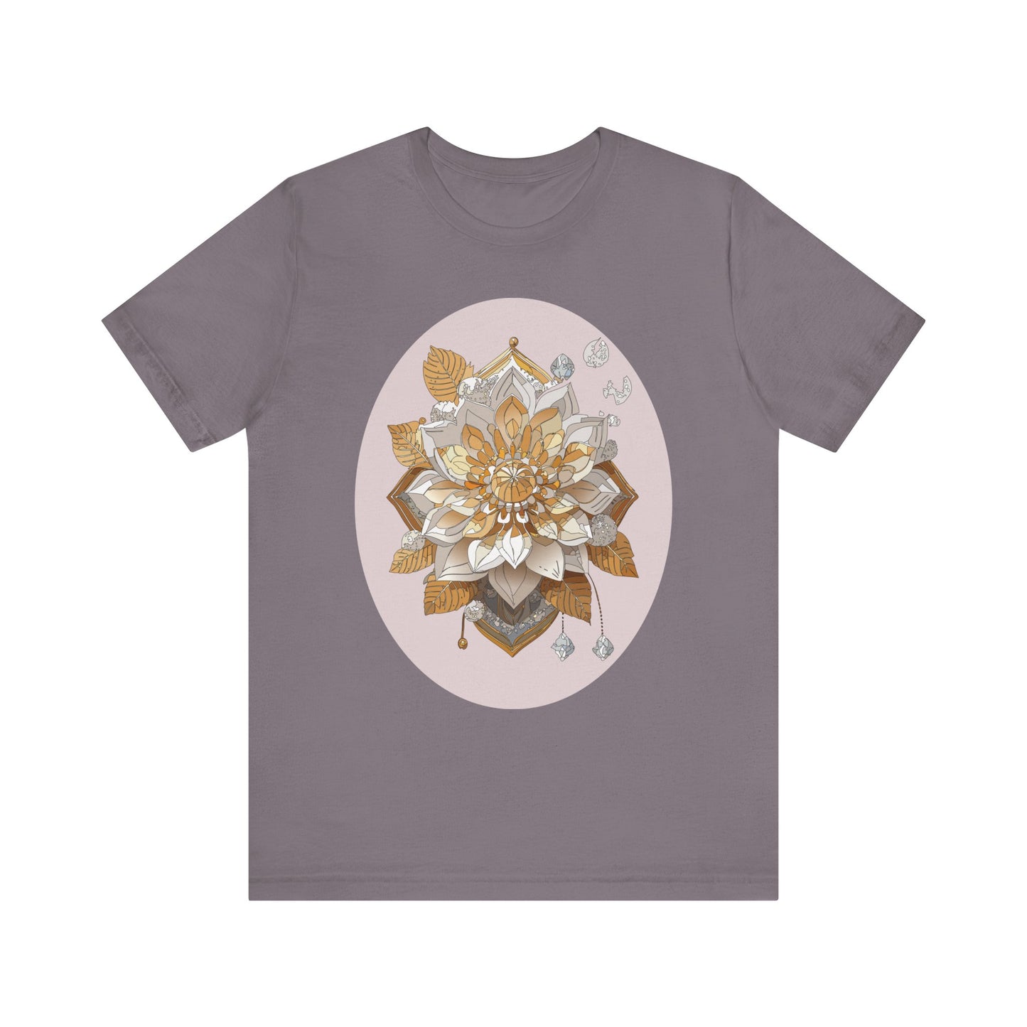 Floral Shirt, Flower Shirt, Tee Shirt with Antique Flower