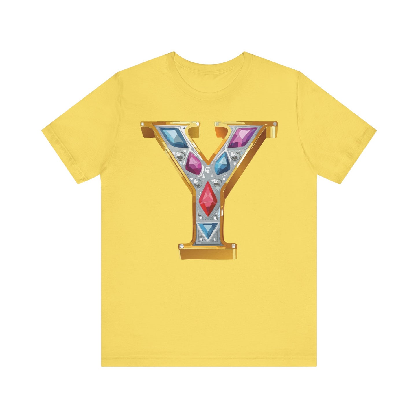 Letter Shirt, Shirt with Letters, Tee Shirt with Gold Letter, Shirt with Antique Letters