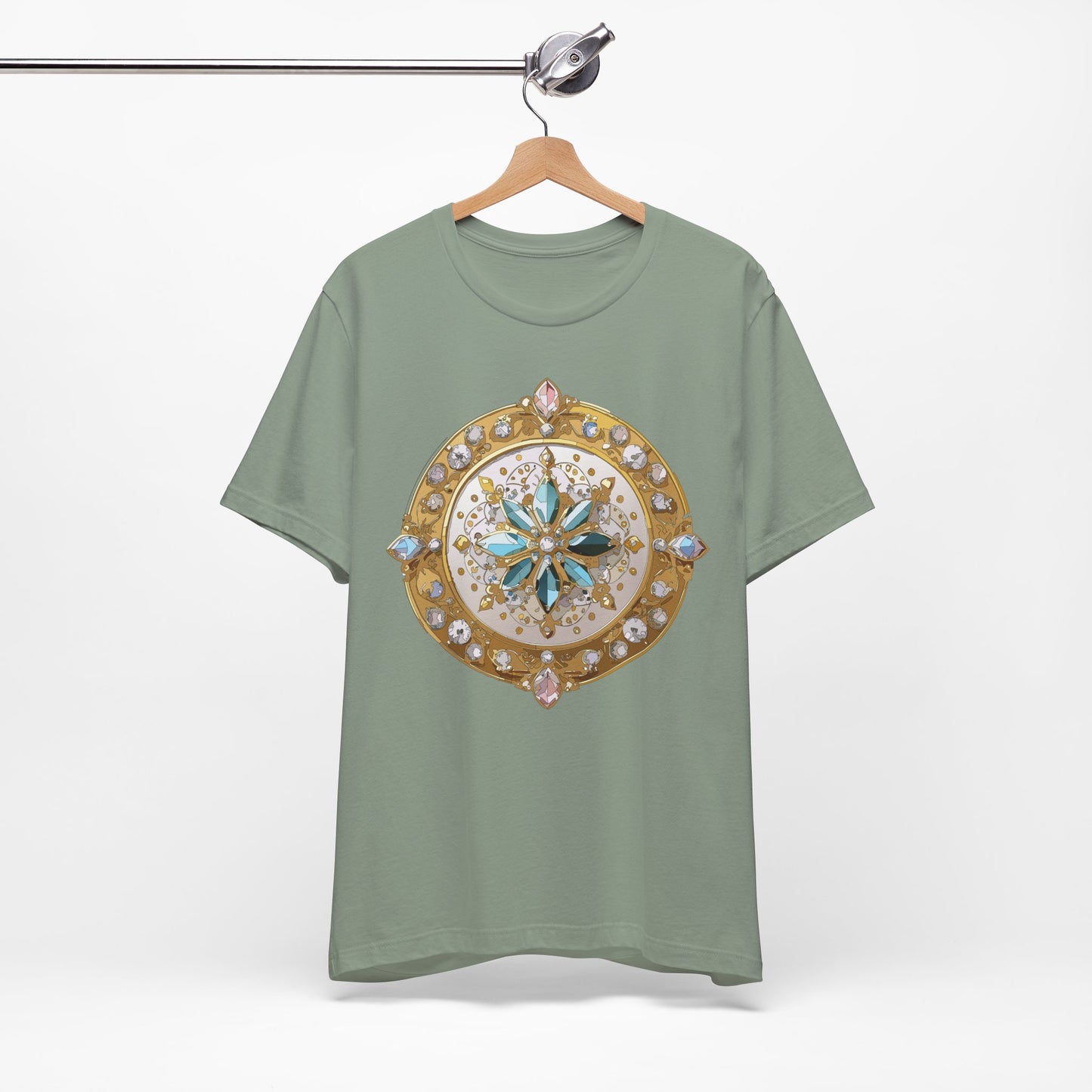 Medallion Shirt, Shirt with Medallion, Tee Shirt with Medal