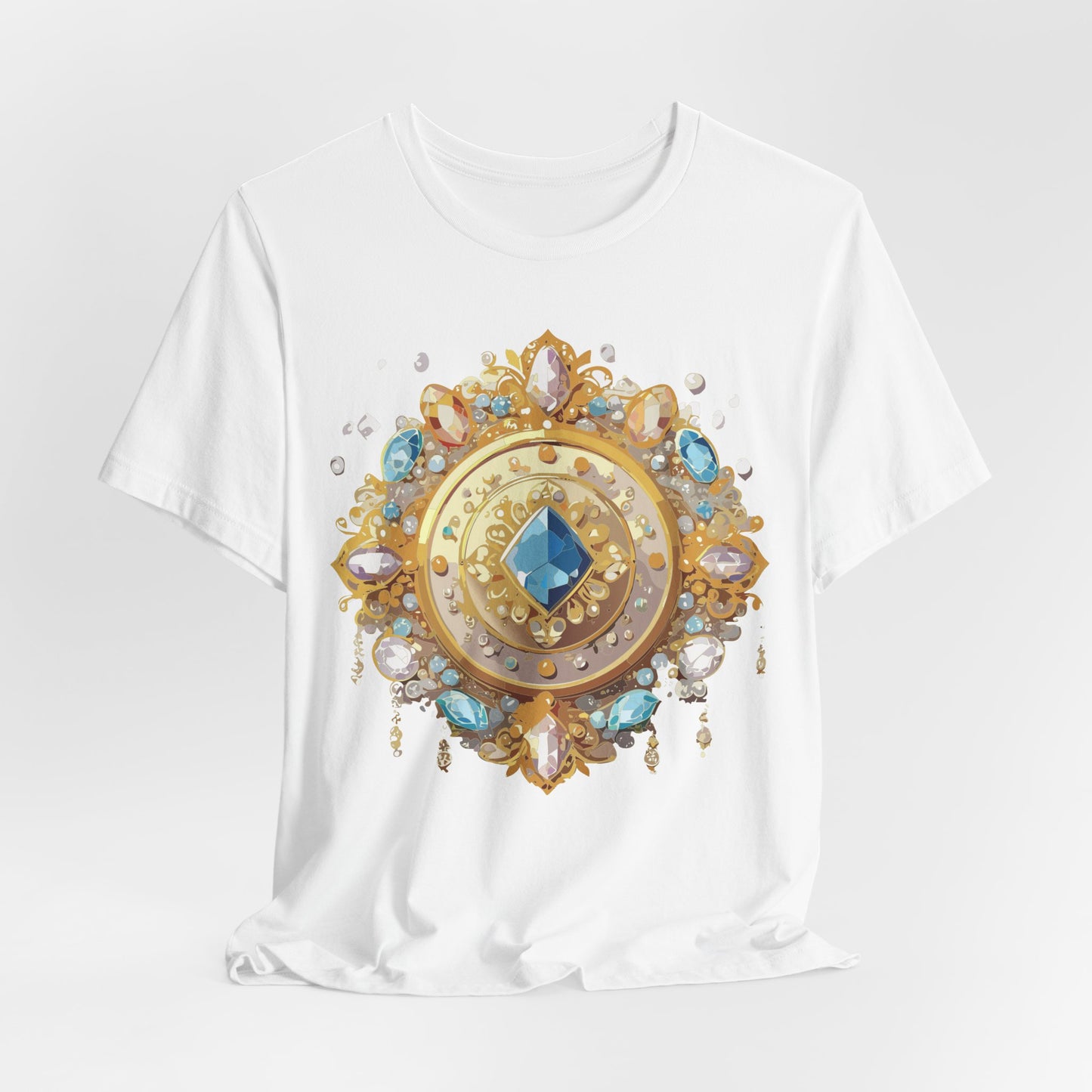 Medallion Shirt, Shirt with Medallion, Tee Shirt with Medal