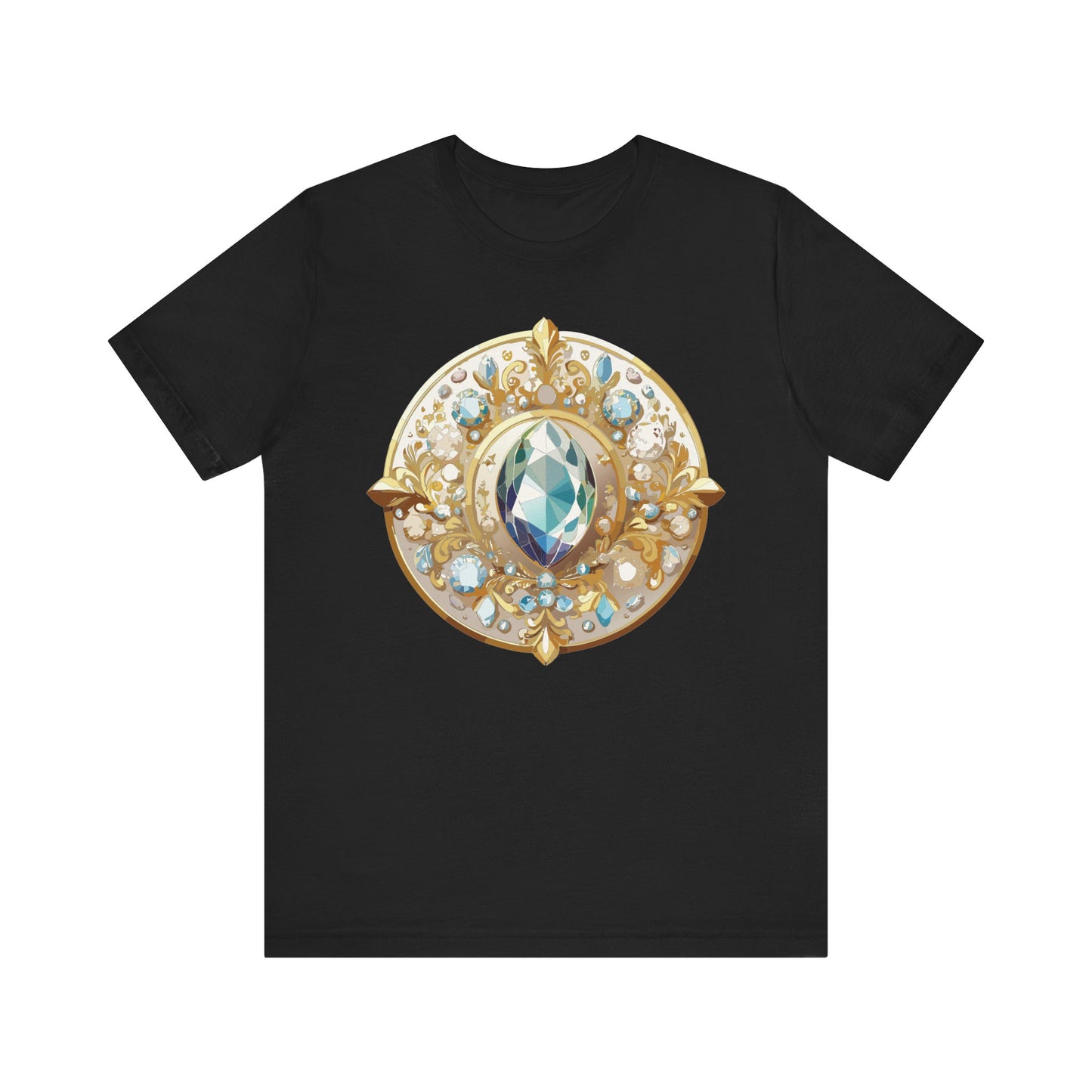 Medallion Shirt, Shirt with Medallion, Tee Shirt with Medal
