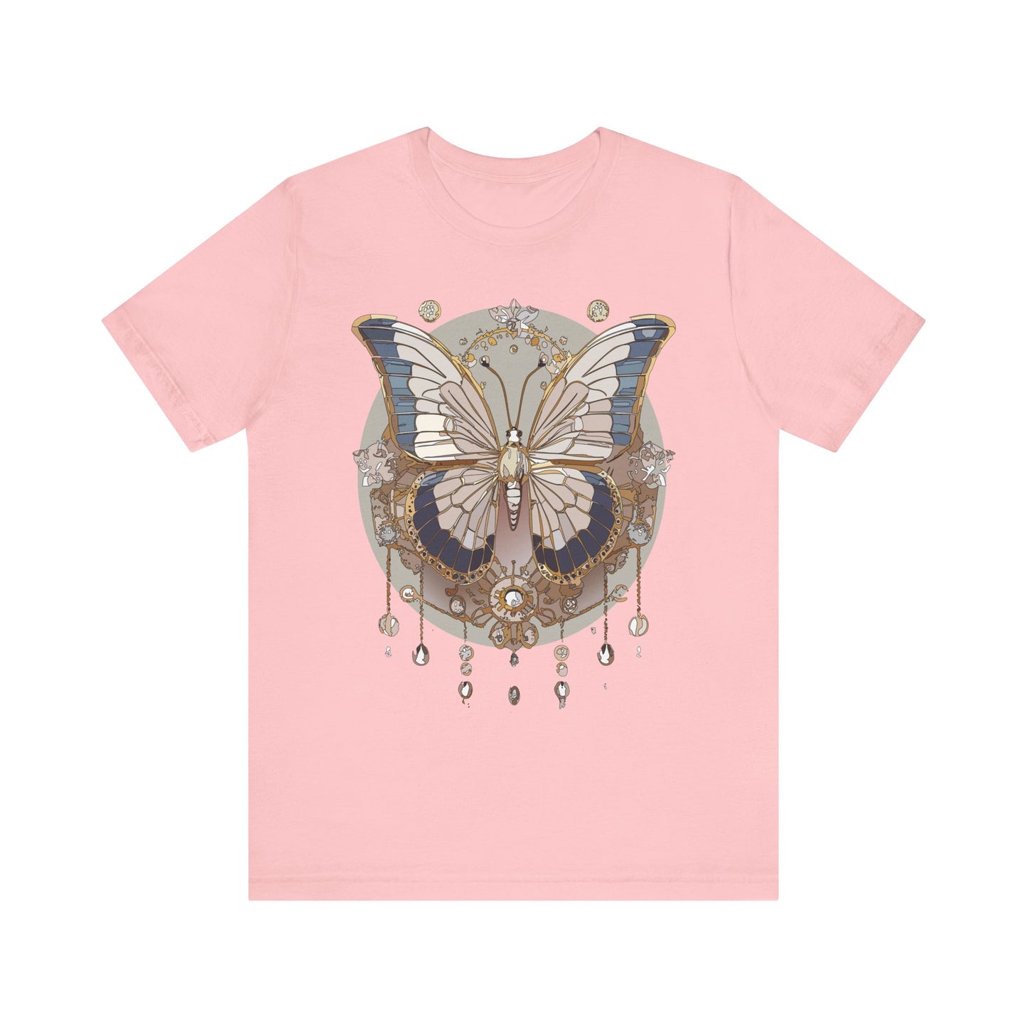 Butterfly Shirt, Shirt with Butterfly, Tee Shirt with Antique Butterfly