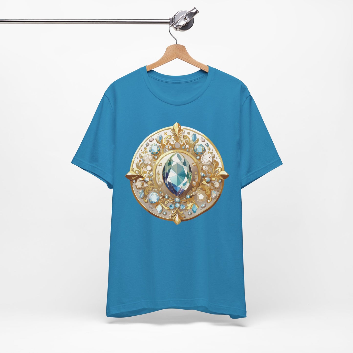 Medallion Shirt, Shirt with Medallion, Tee Shirt with Medal