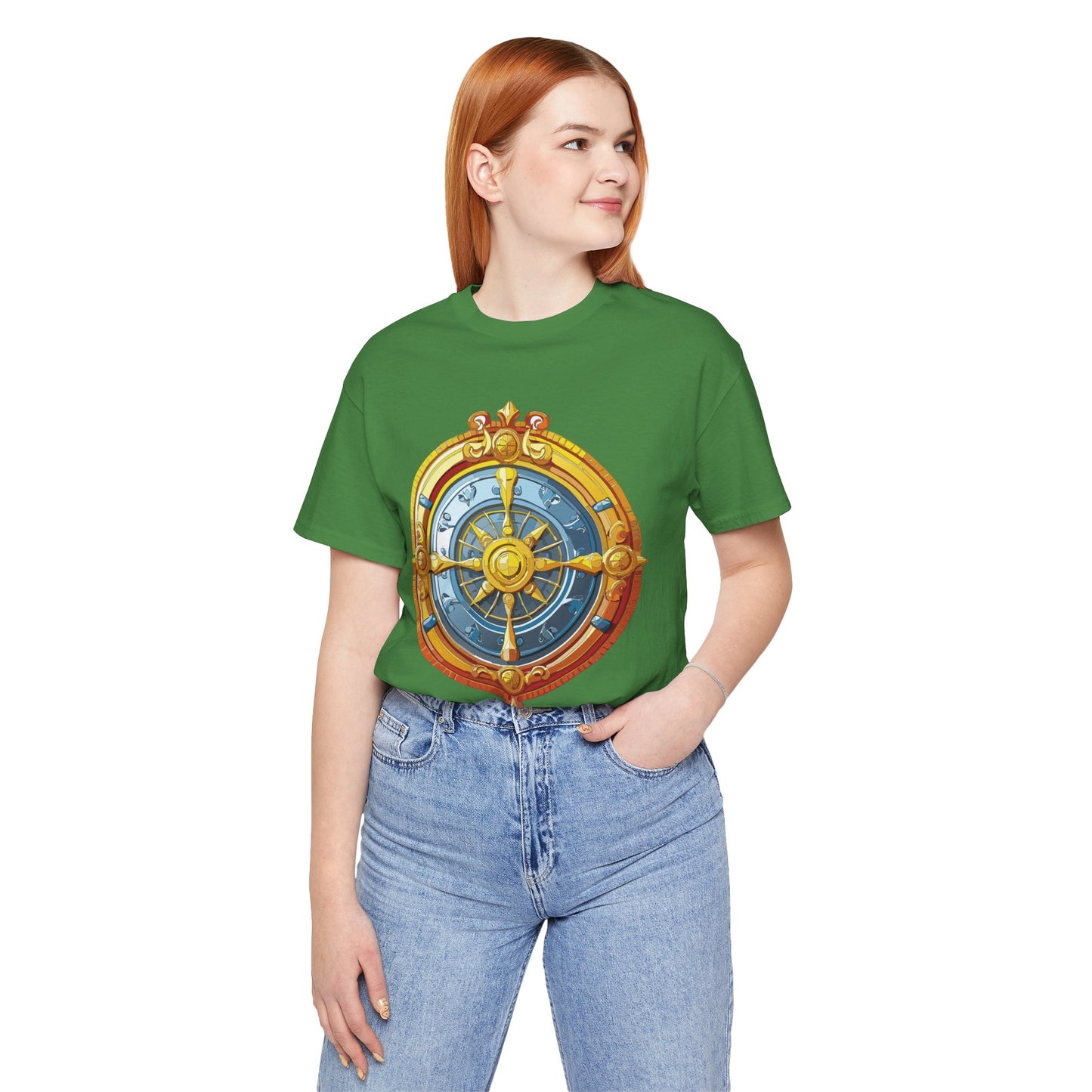 Coin Shirt, Shirt with Coin, Tee Shirt with Gold Coin, Shirt with Antique Coin