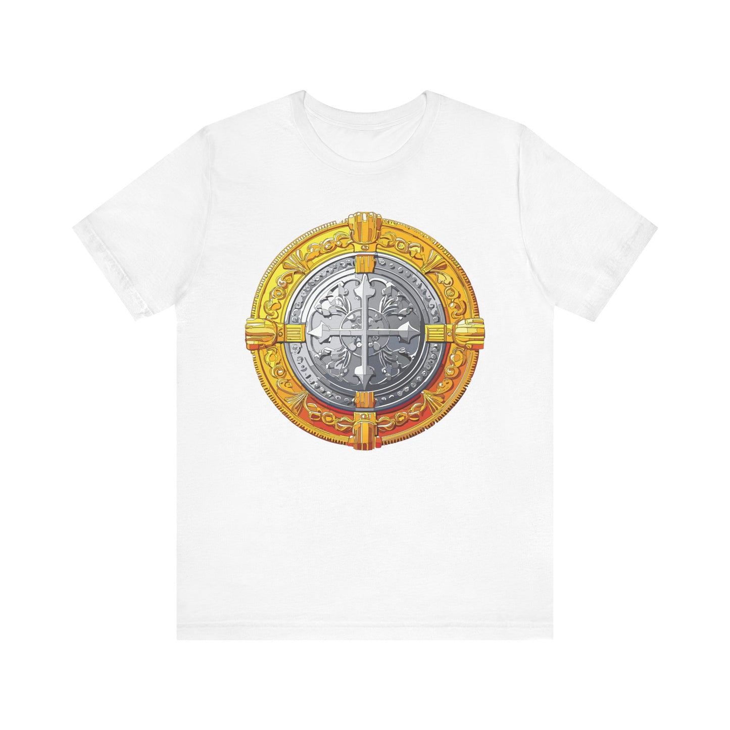 Coin Shirt, Shirt with Coin, Tee Shirt with Gold Coin, Shirt with Antique Coin