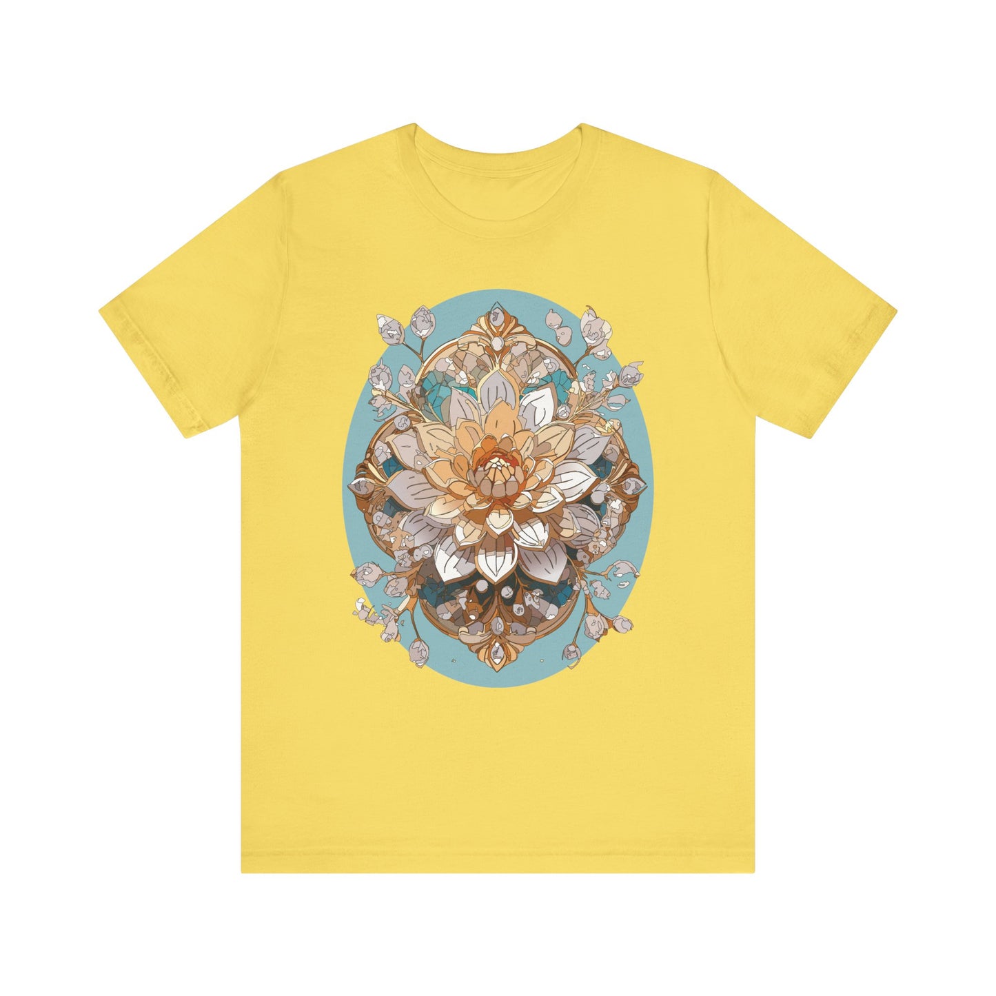 Floral Shirt, Flower Shirt, Tee Shirt with Antique Flower