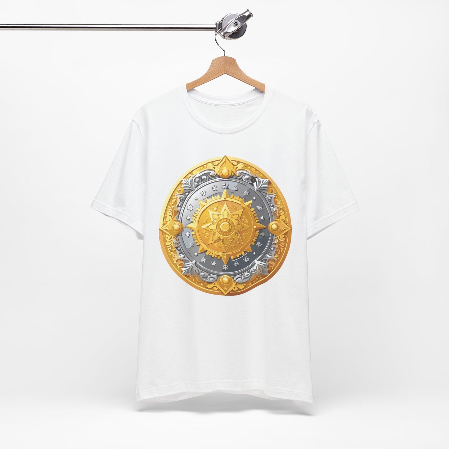 Coin Shirt, Shirt with Coin, Tee Shirt with Gold Coin, Shirt with Antique Coin