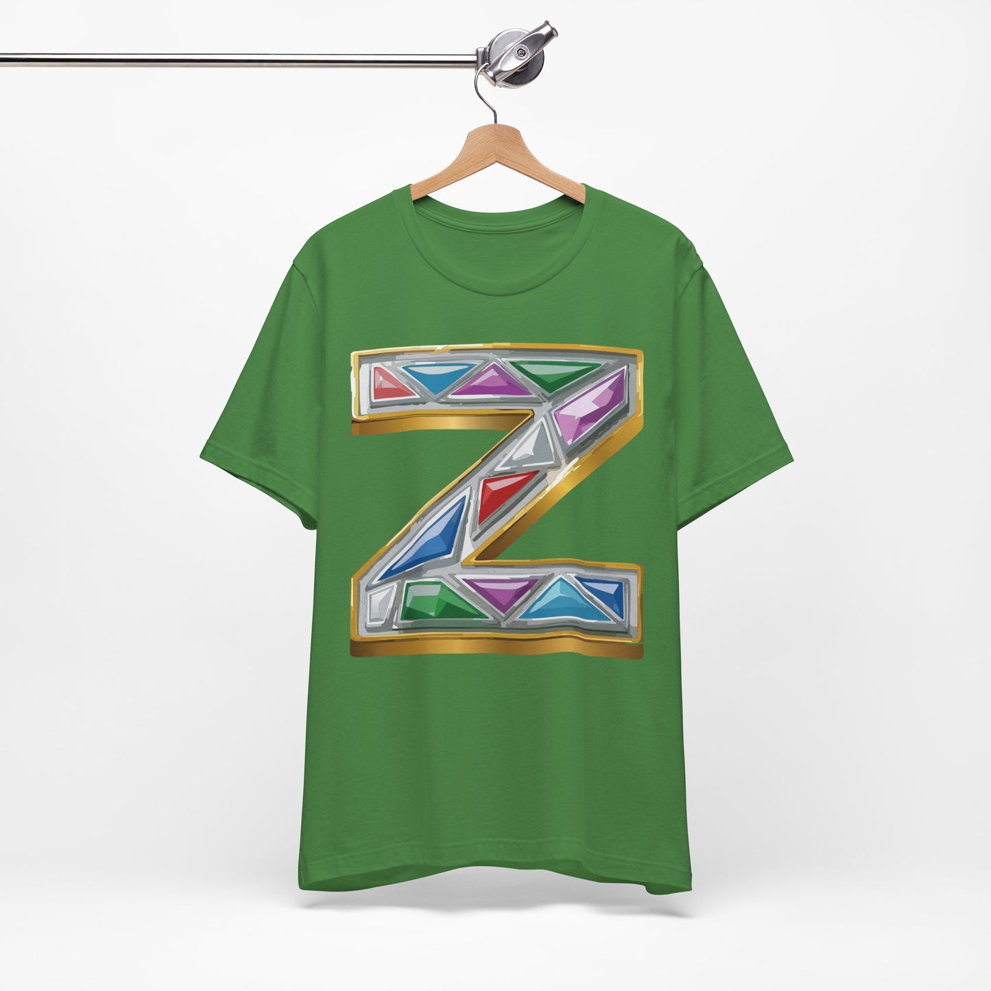 Letter Shirt, Shirt with Letters, Tee Shirt with Gold Letter, Shirt with Antique Letters