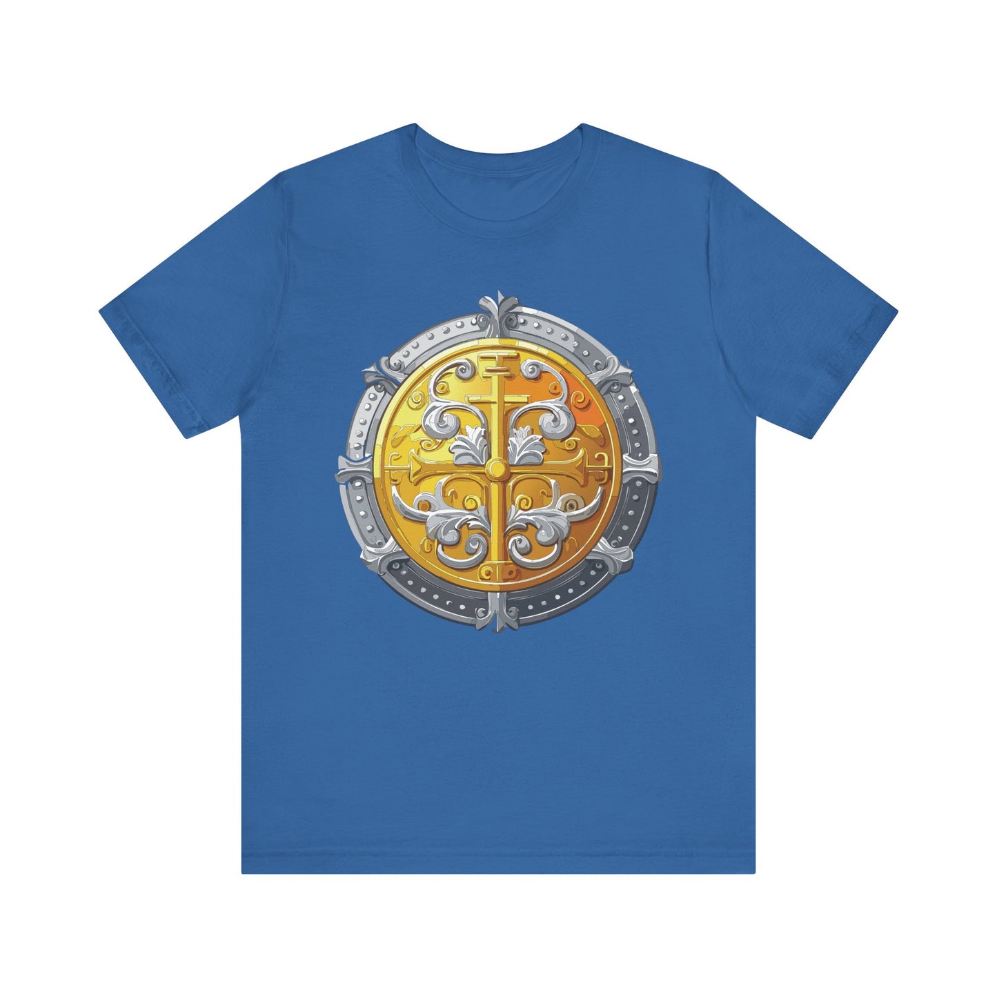 Coin Shirt, Shirt with Coin, Tee Shirt with Gold Coin, Shirt with Antique Coin