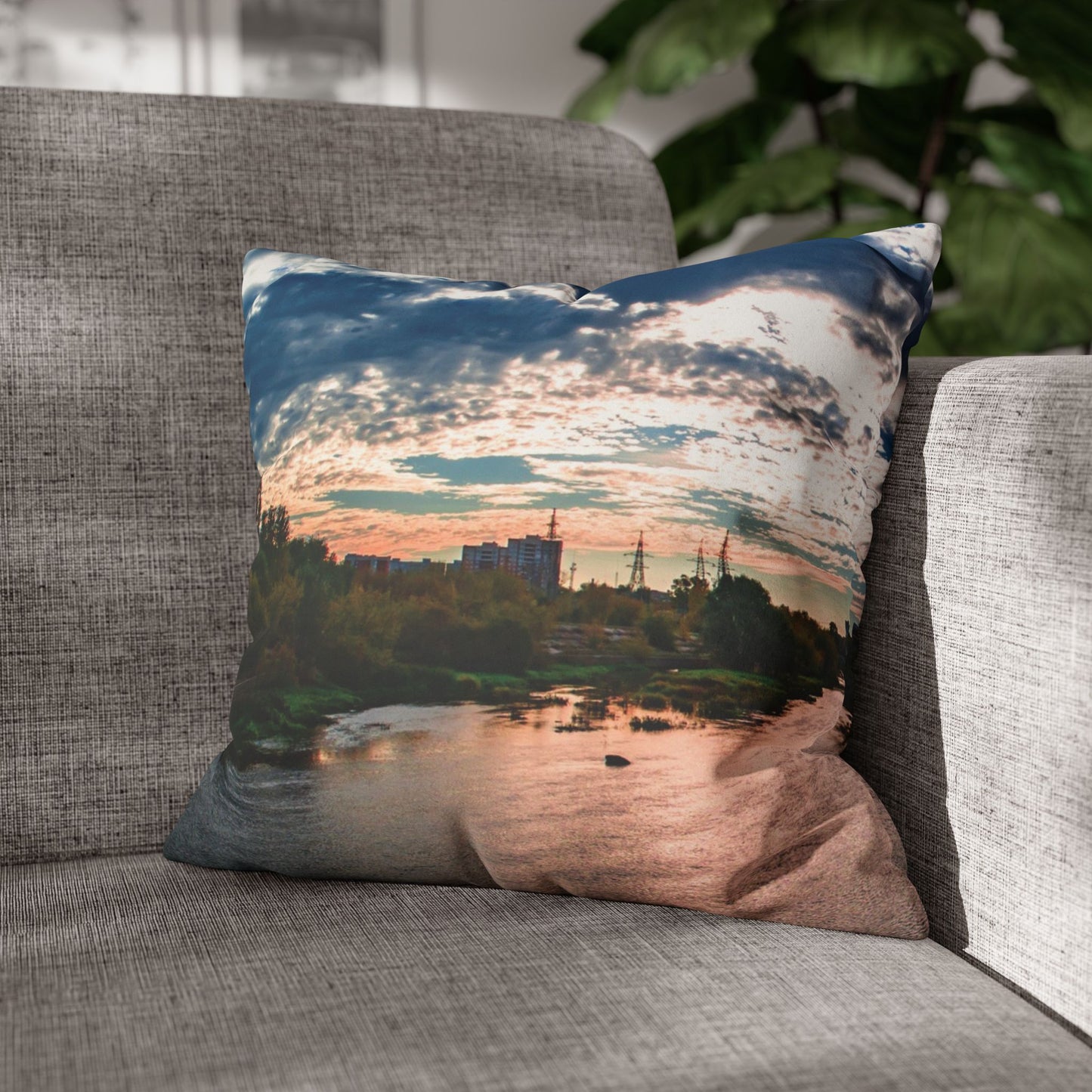 Landscape Pillow Cover