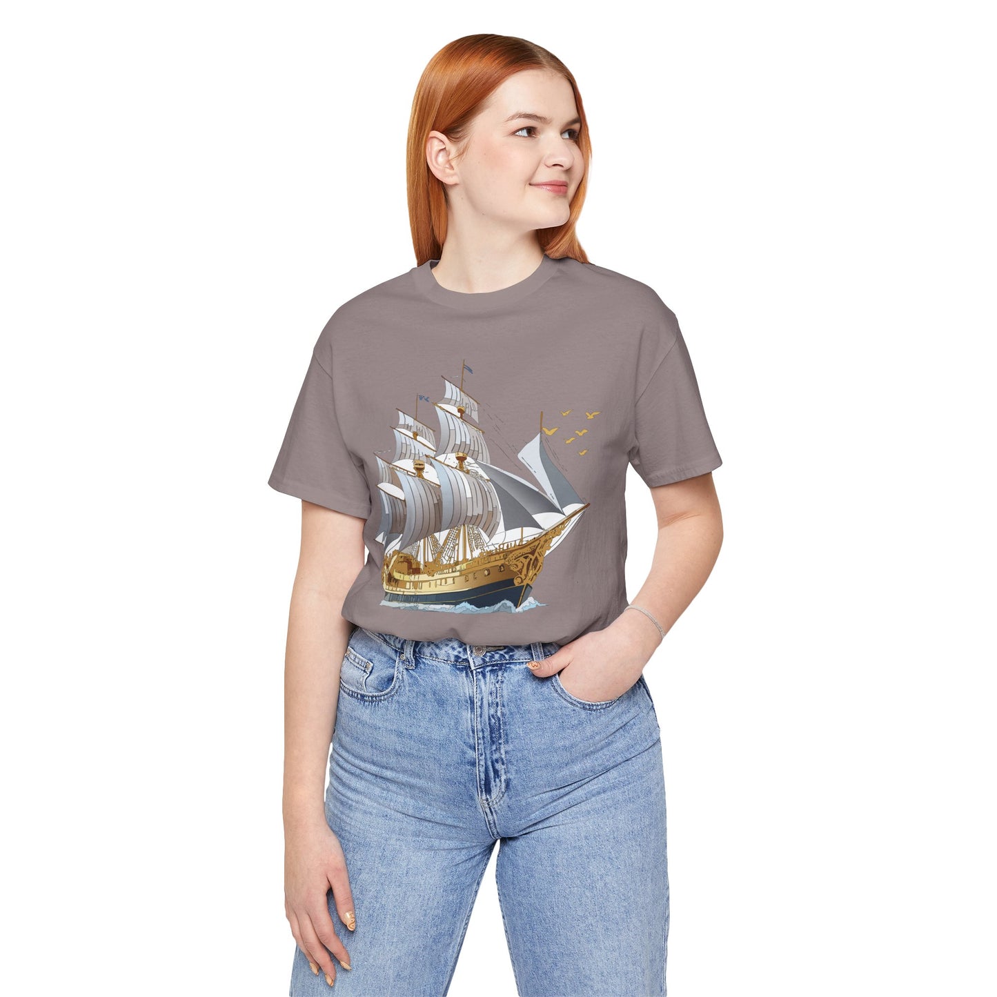 Ship Shirt, Shirt with Ship, Tee shirt with Ship
