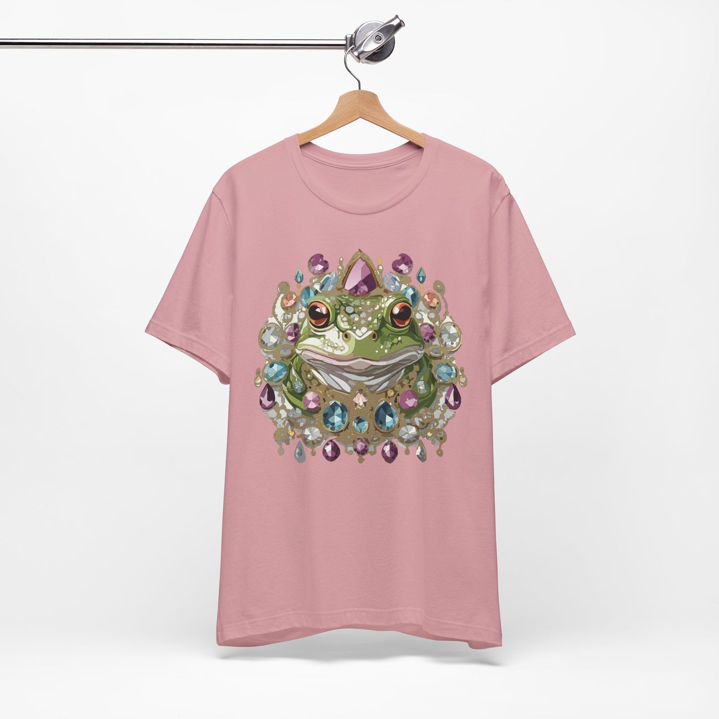 Animal Shirt, Shirt with Animal, Tee Shirt with Gold Animal Medal, Shirt with Antique Animal Medallion