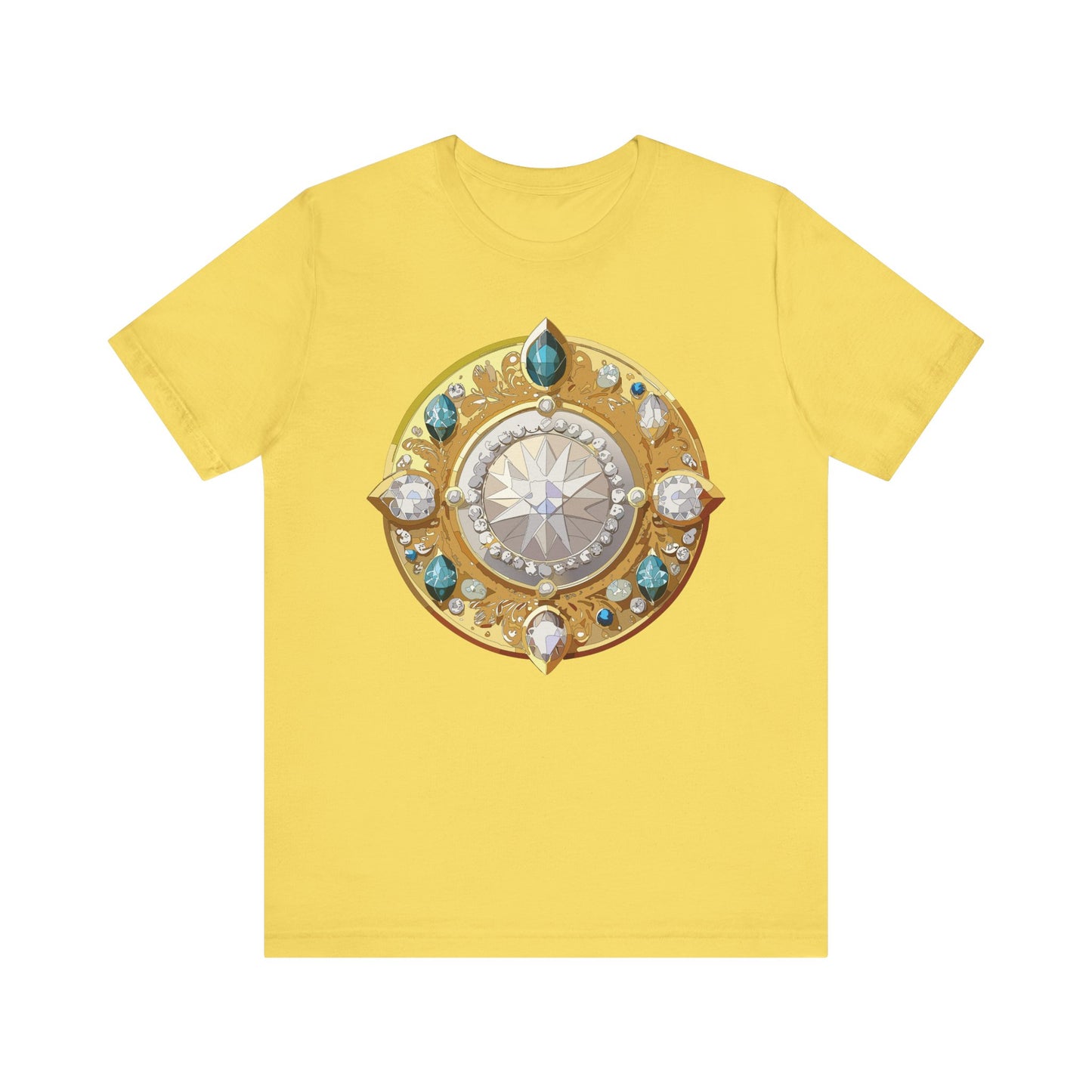 Medallion Shirt, Shirt with Medallion, Tee Shirt with Medal