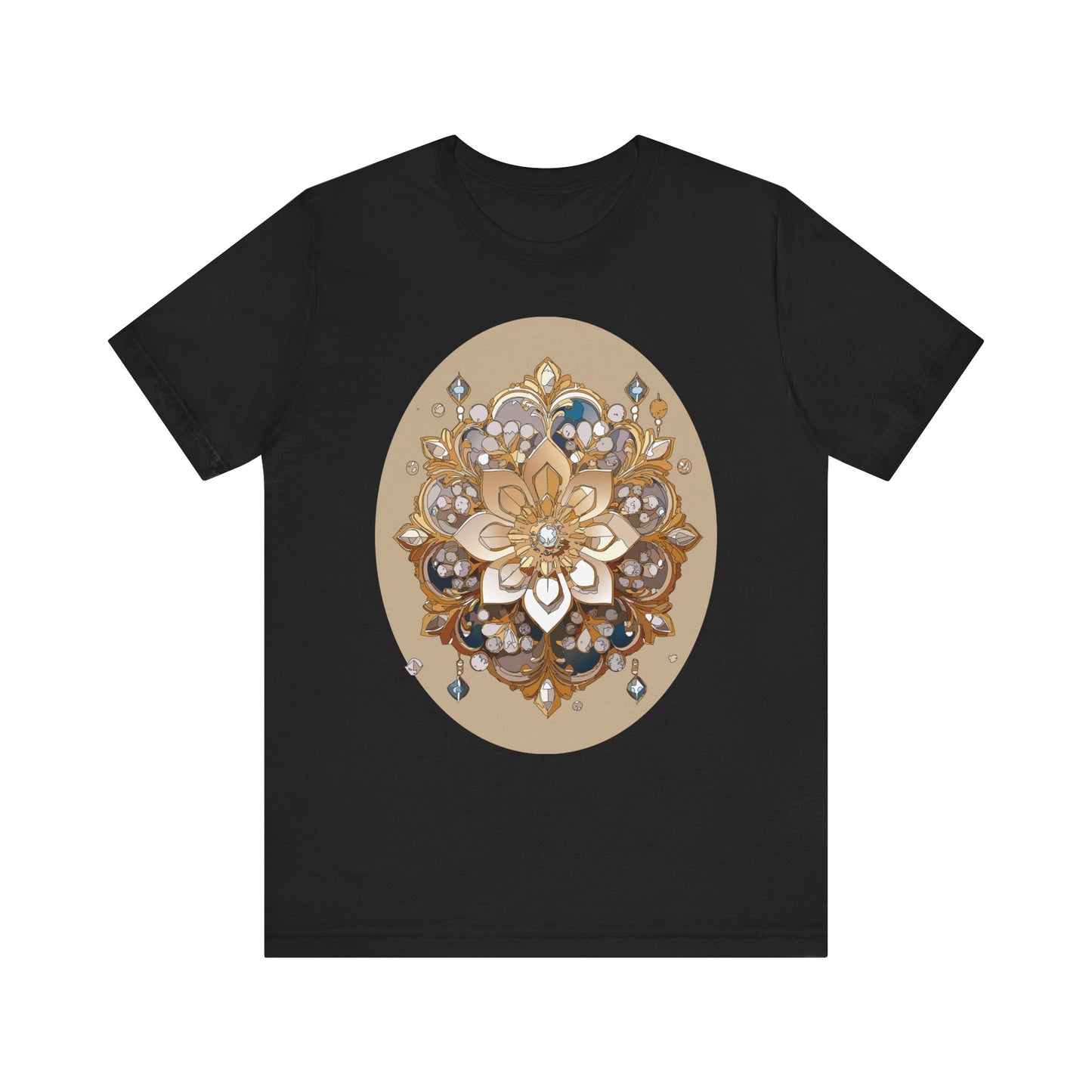 Floral Shirt, Flower Shirt, Tee Shirt with Antique Flower