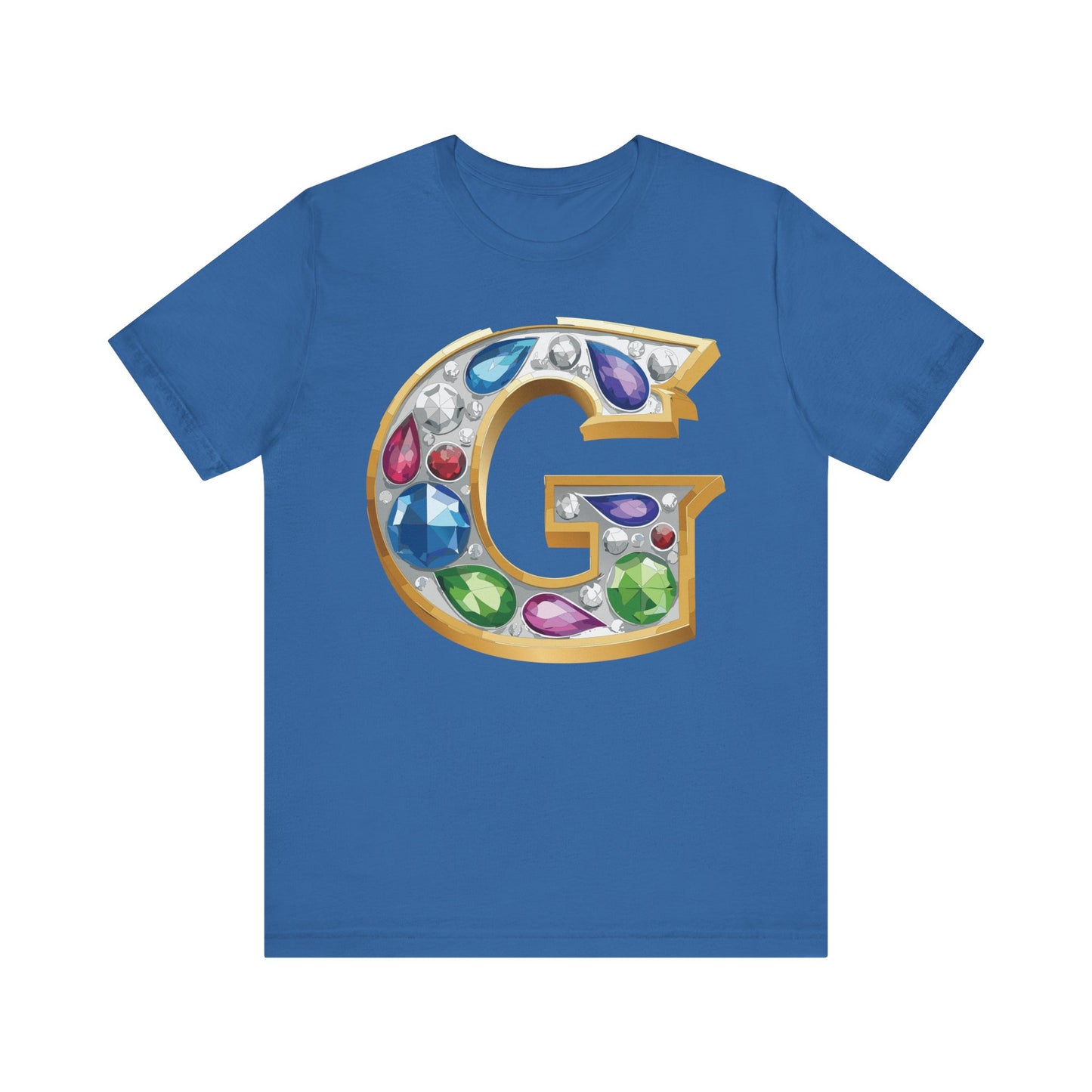 Letter Shirt, Shirt with Letters, Tee Shirt with Gold Letter, Shirt with Antique Letters