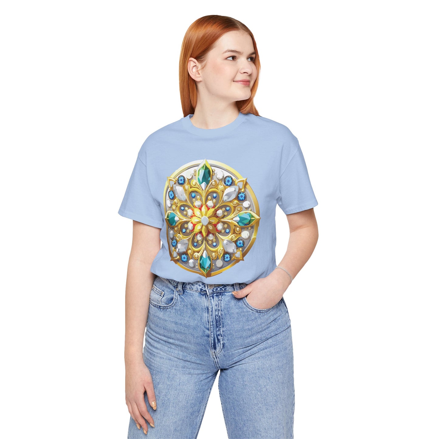 Medallion Shirt, Shirt with Medallion, Tee Shirt with Medal