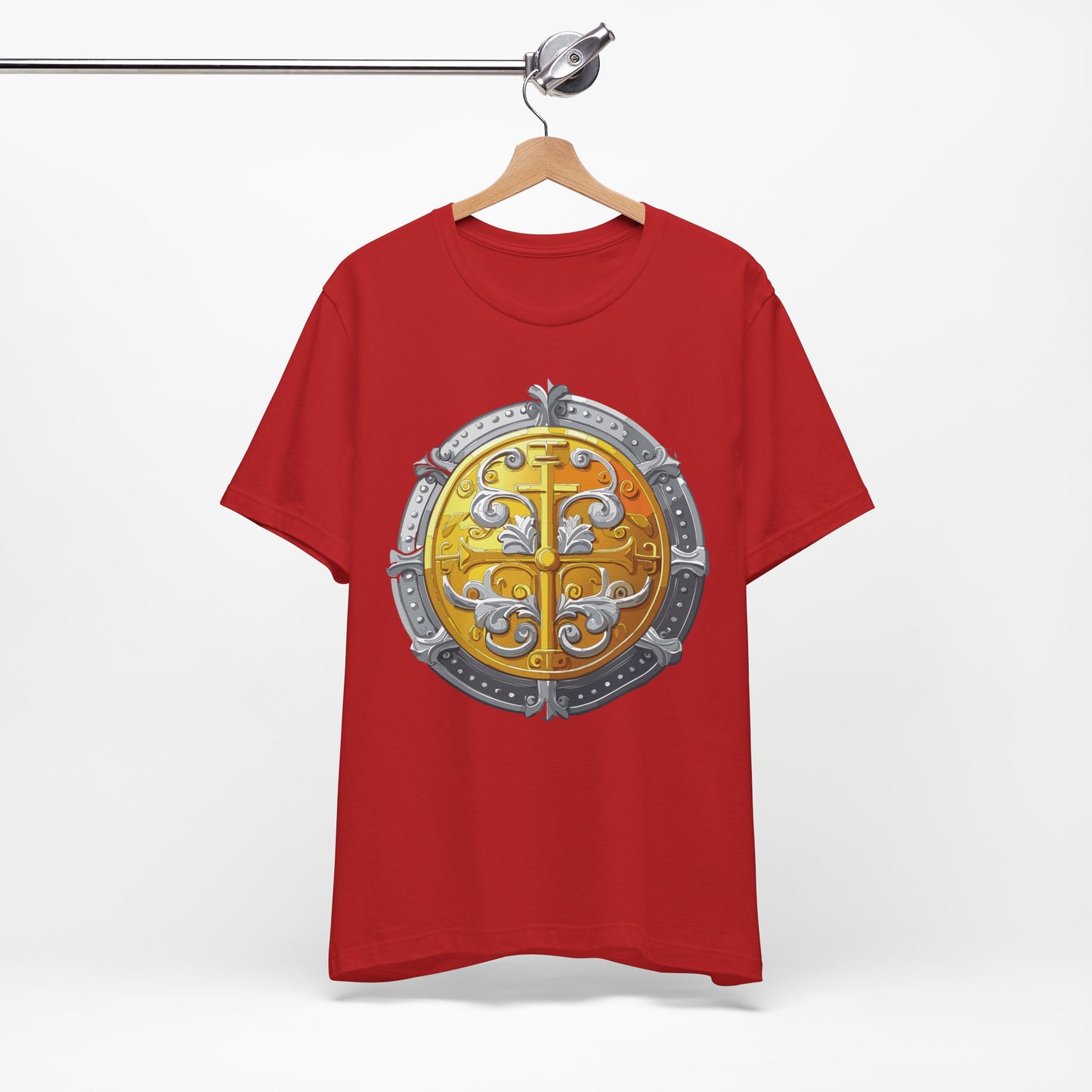 Coin Shirt, Shirt with Coin, Tee Shirt with Gold Coin, Shirt with Antique Coin