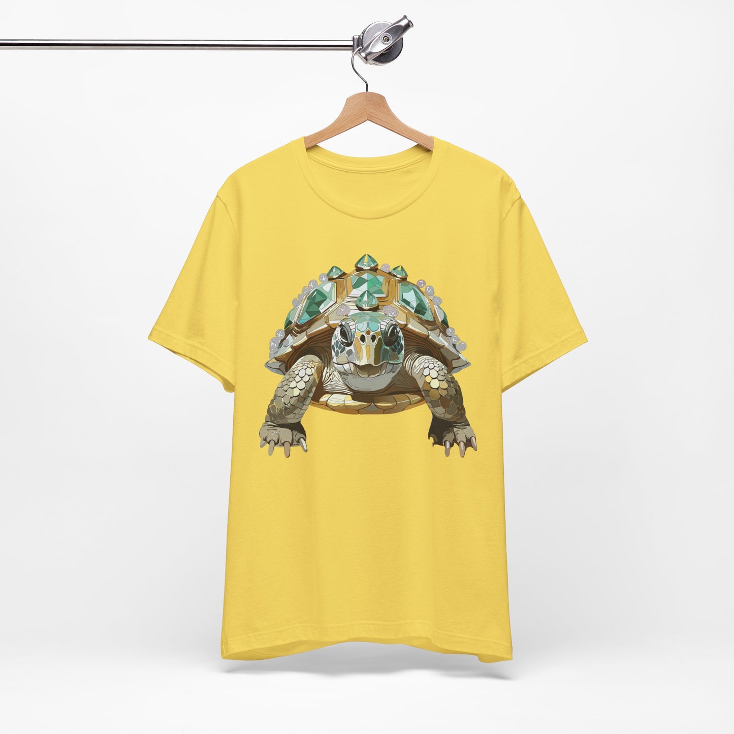 Animal Shirt, Shirt with Animal, Tee Shirt with Gold Animal Medal, Shirt with Antique Animal Medallion