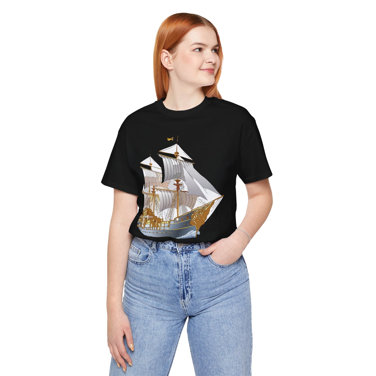 Ship Shirt, Shirt with Ship, Tee shirt with Ship