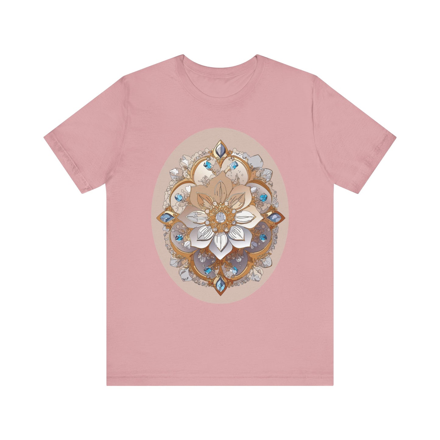 Floral Shirt, Flower Shirt, Tee Shirt with Antique Flower