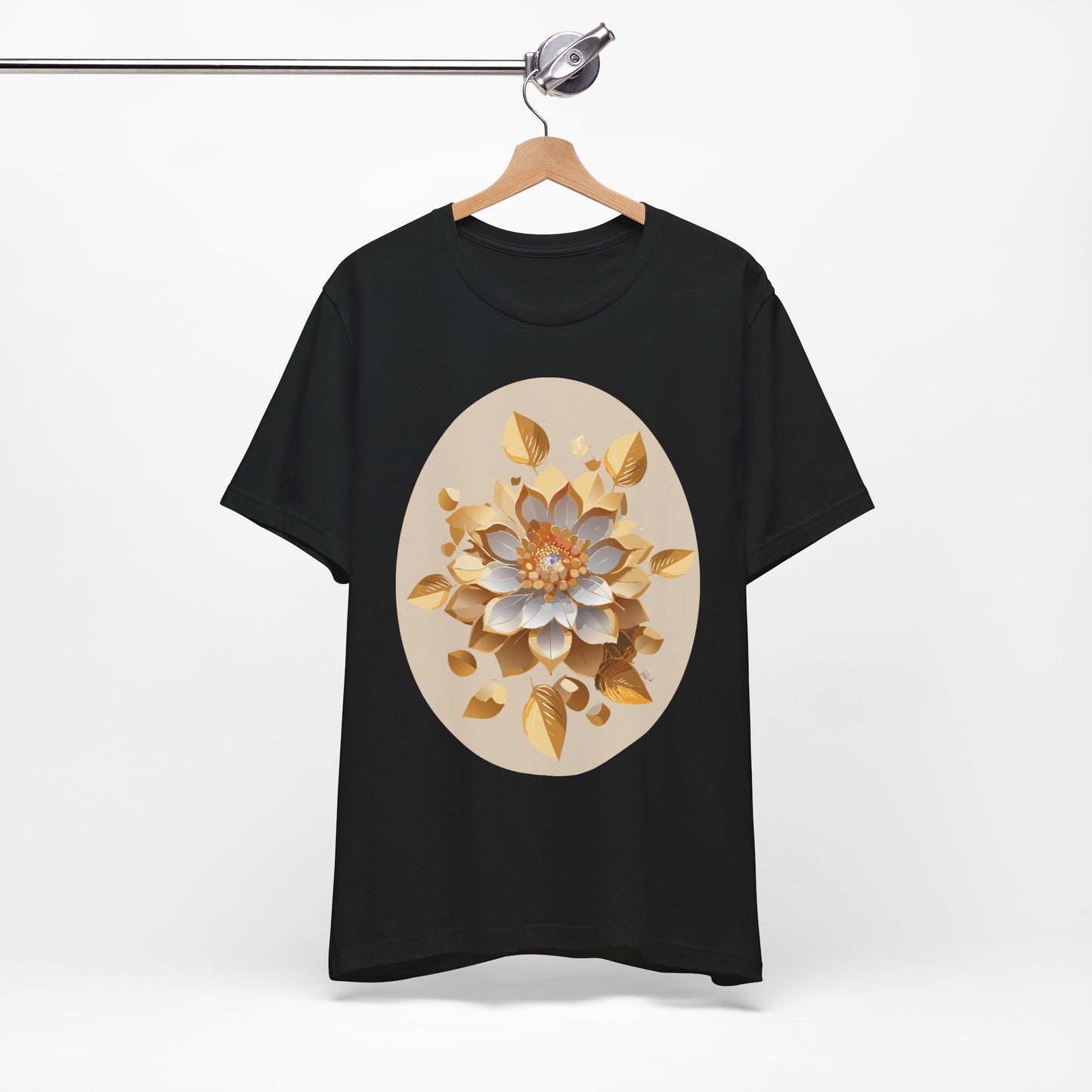 Floral Shirt, Flower Shirt, Tee Shirt with Antique Flower