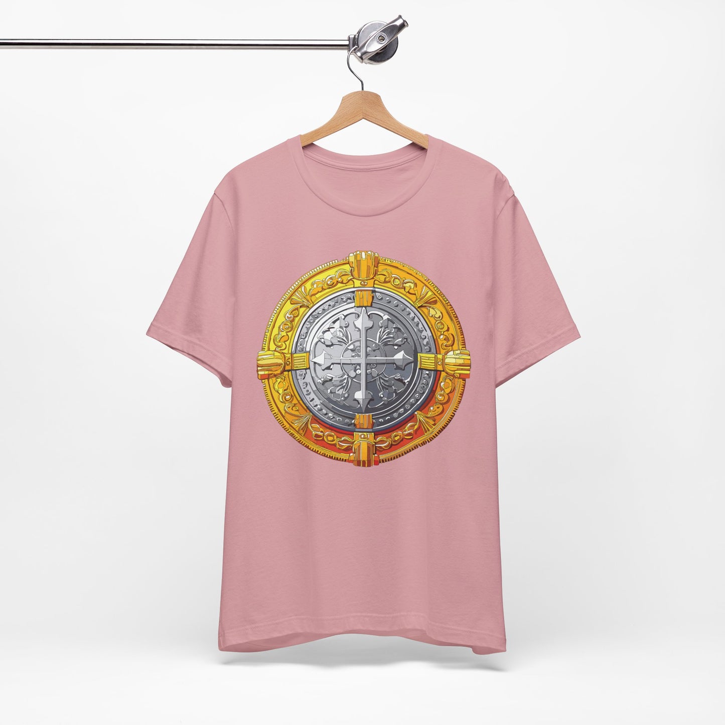 Coin Shirt, Shirt with Coin, Tee Shirt with Gold Coin, Shirt with Antique Coin