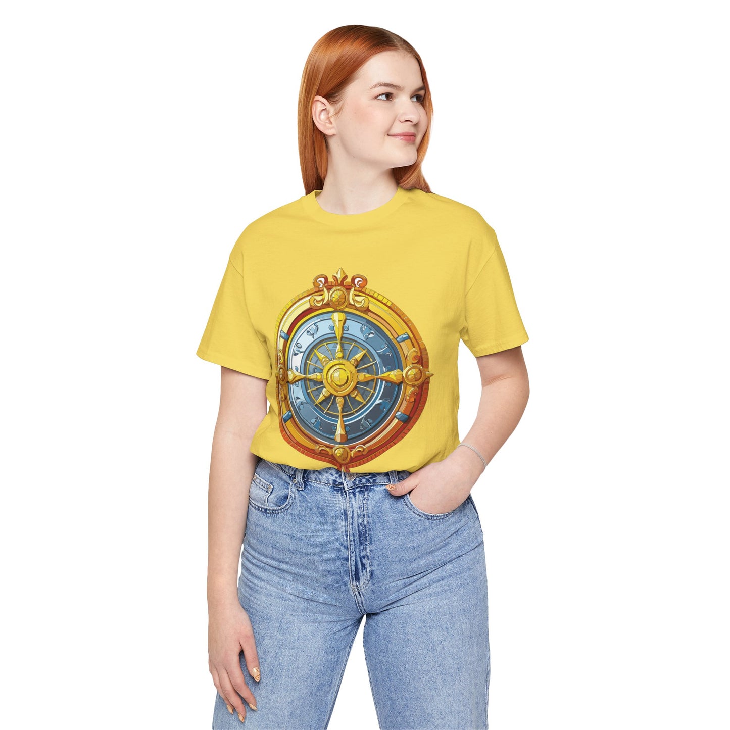 Coin Shirt, Shirt with Coin, Tee Shirt with Gold Coin, Shirt with Antique Coin