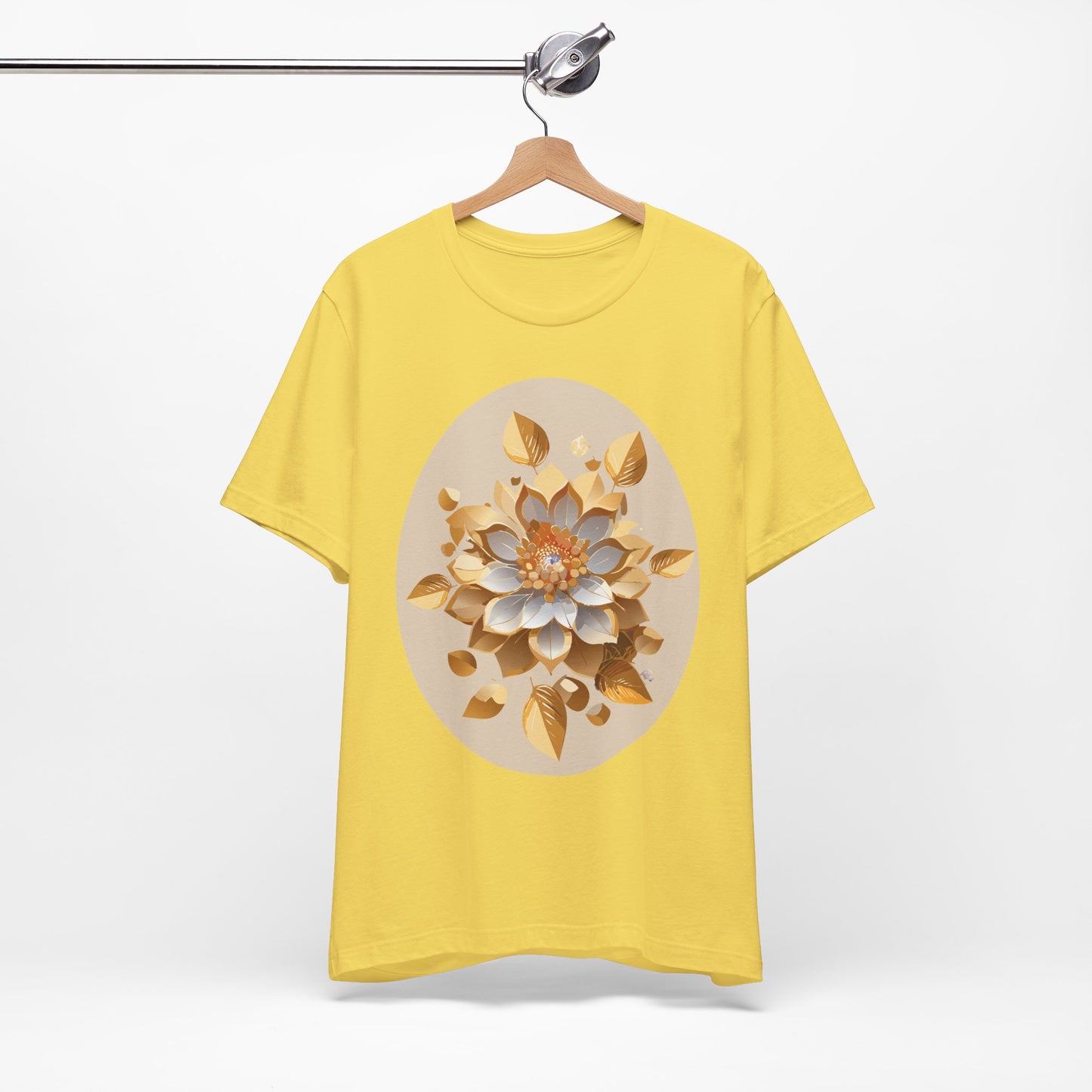 Floral Shirt, Flower Shirt, Tee Shirt with Antique Flower