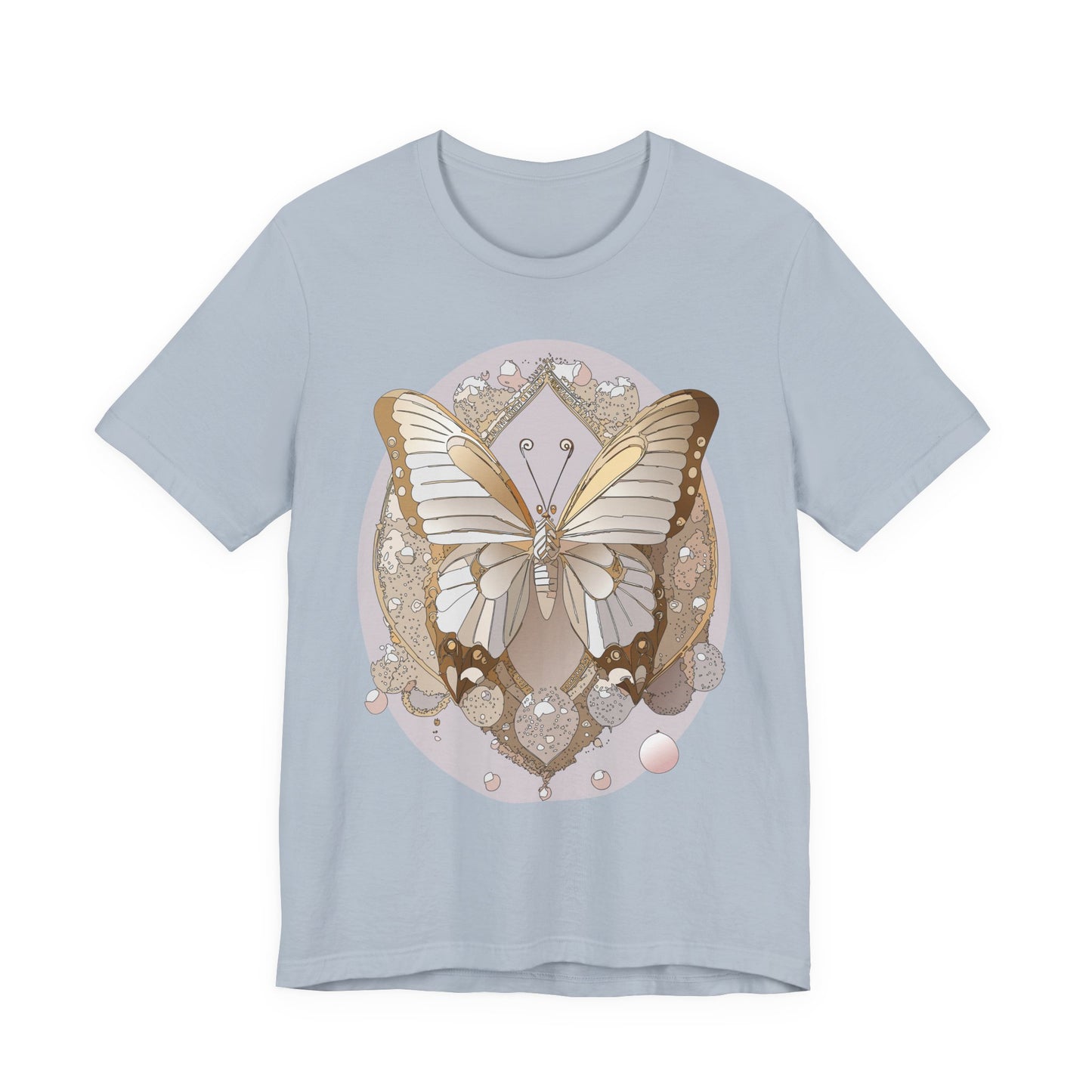 Butterfly Shirt, Shirt with Butterfly, Tee Shirt with Antique Butterfly