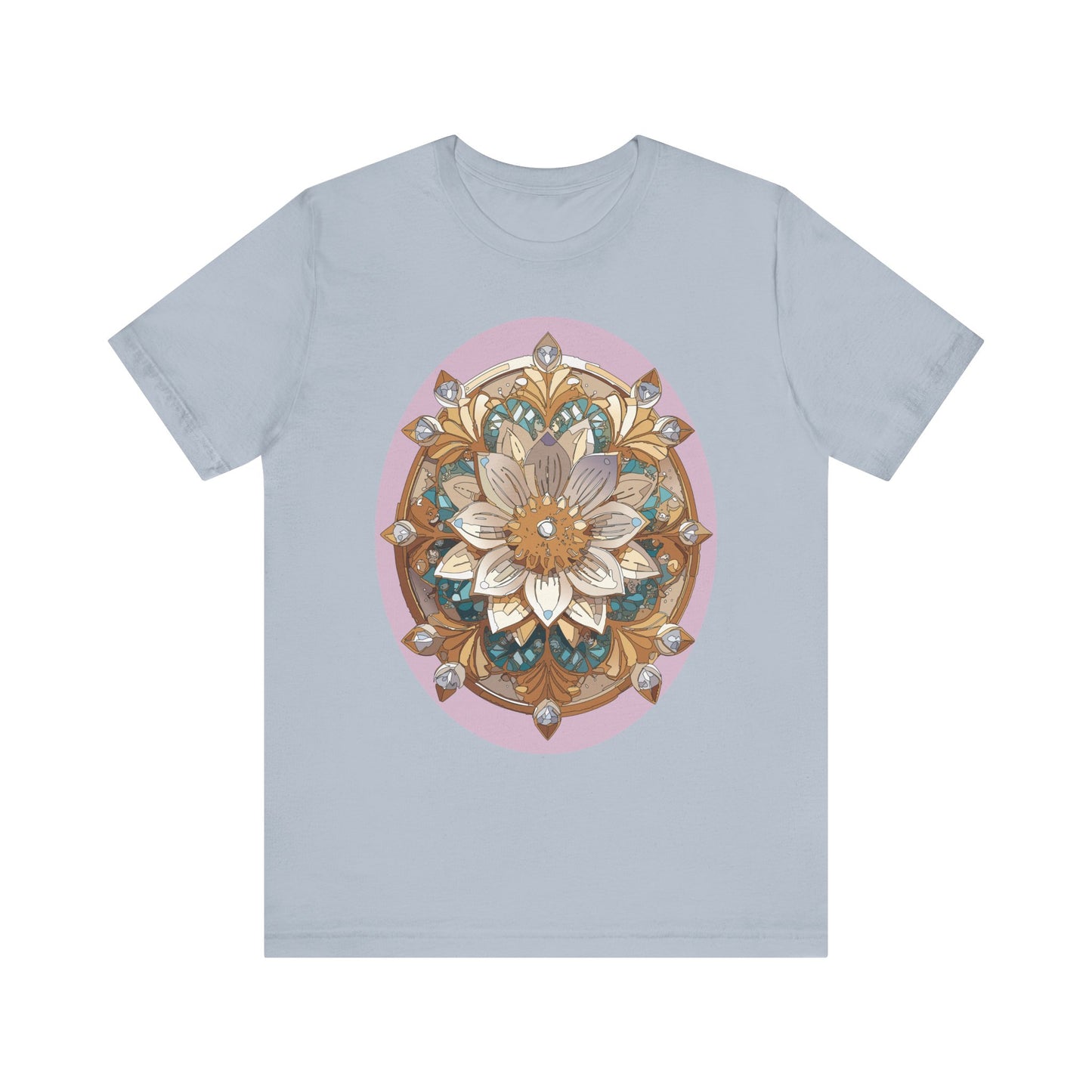Floral Shirt, Flower Shirt, Tee Shirt with Antique Flower