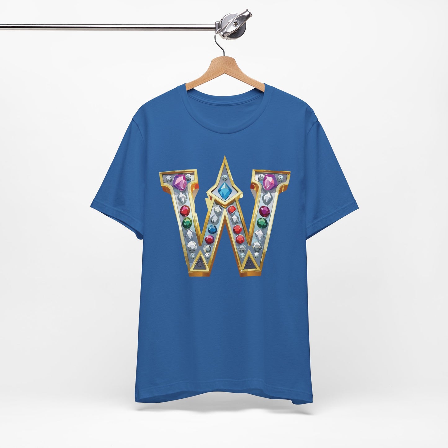 Letter Shirt, Shirt with Letters, Tee Shirt with Gold Letter, Shirt with Antique Letters