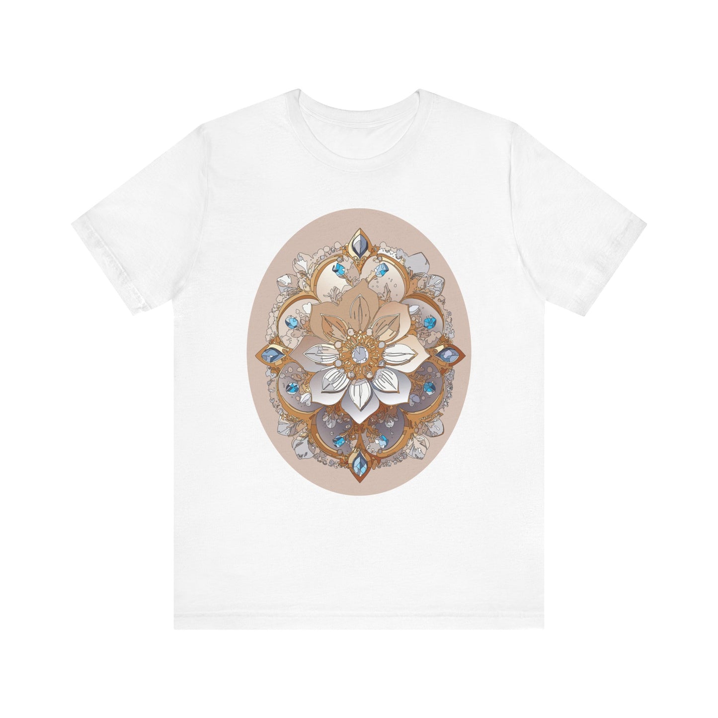 Floral Shirt, Flower Shirt, Tee Shirt with Antique Flower