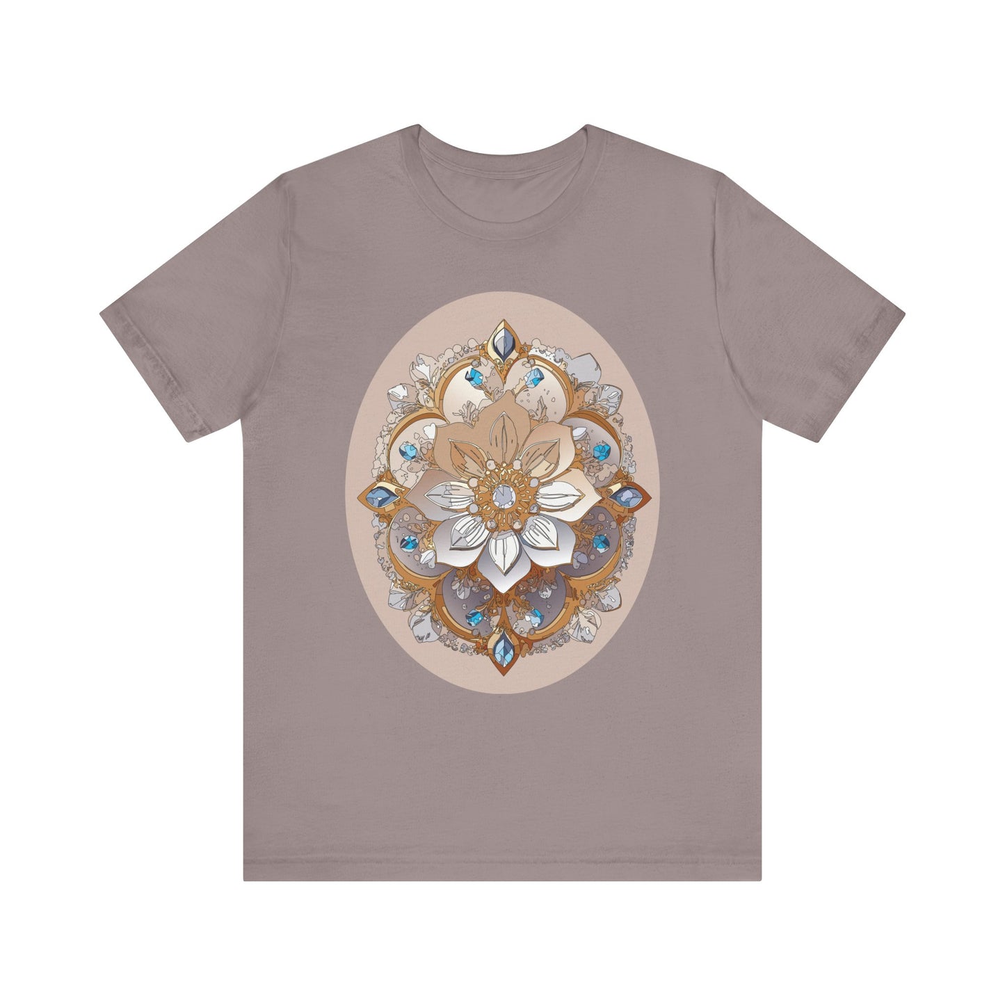 Floral Shirt, Flower Shirt, Tee Shirt with Antique Flower