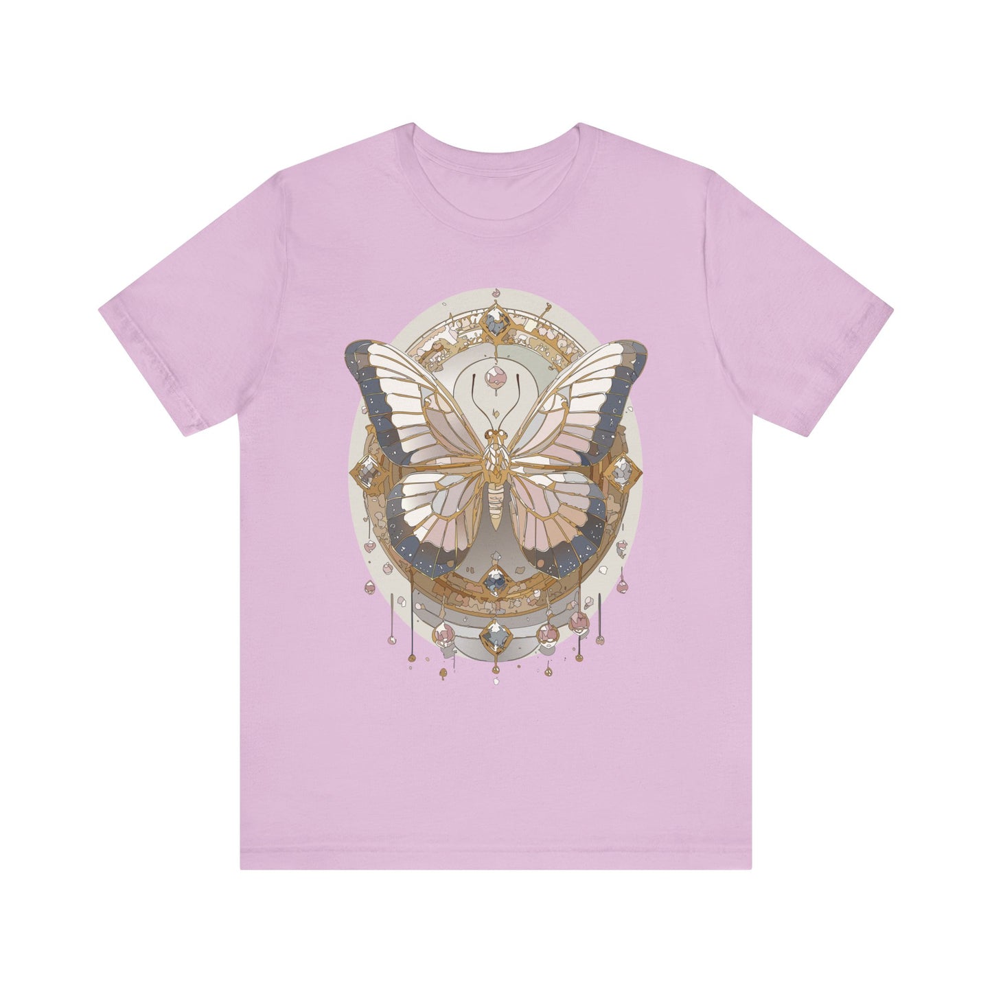 Butterfly Shirt, Shirt with Butterfly, Tee Shirt with Antique Butterfly