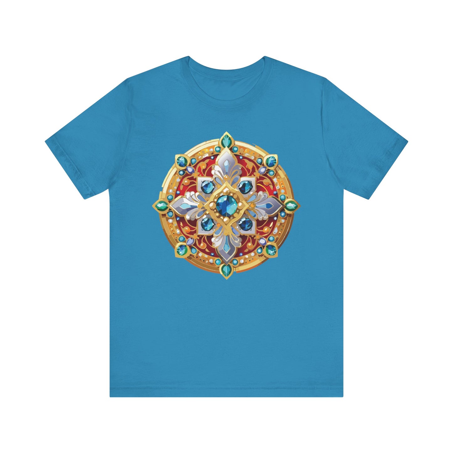 Medallion Shirt, Shirt with Medallion, Tee Shirt with Medal
